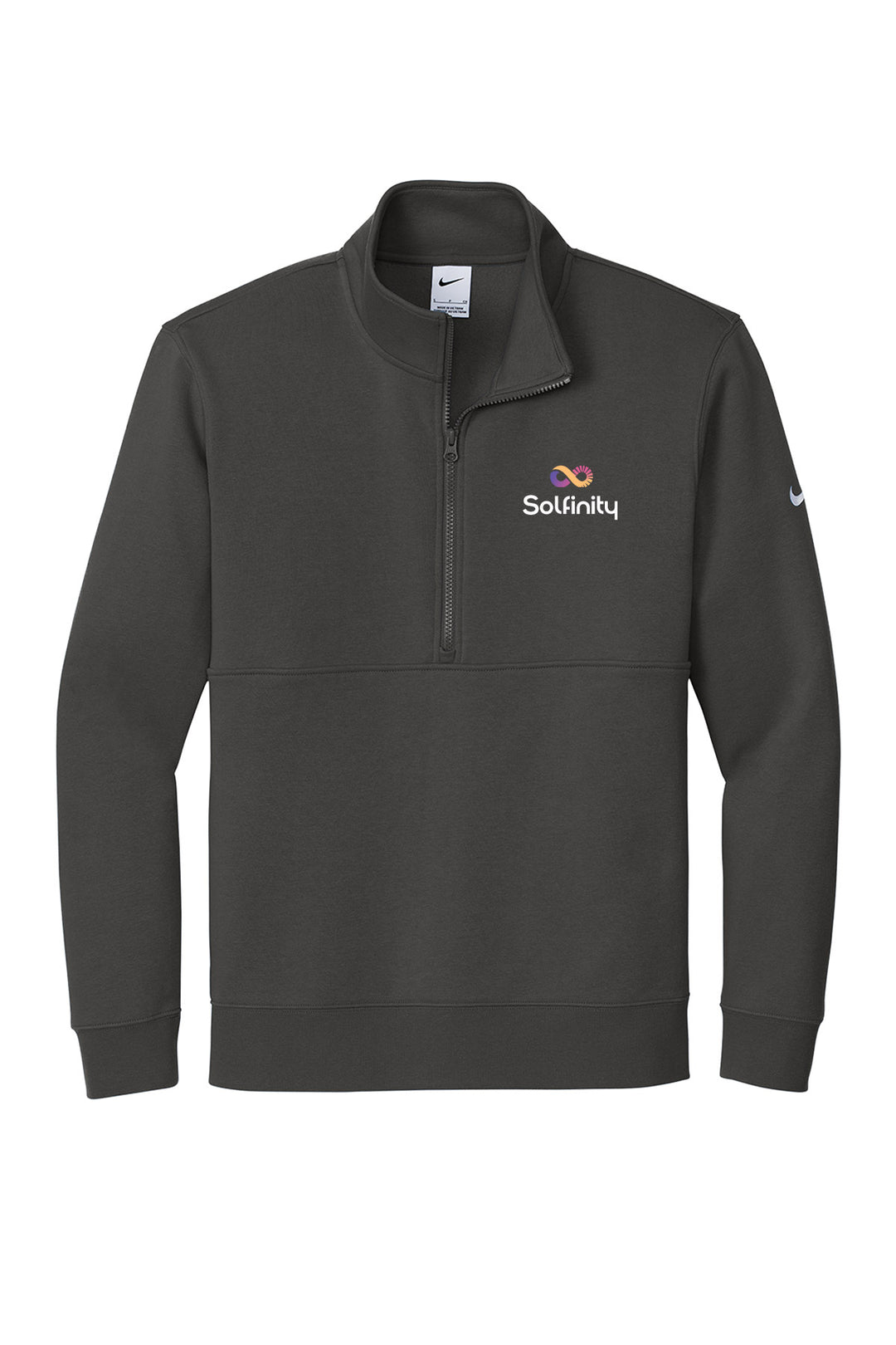 Club Fleece Sleeve Swoosh 1/2-Zip