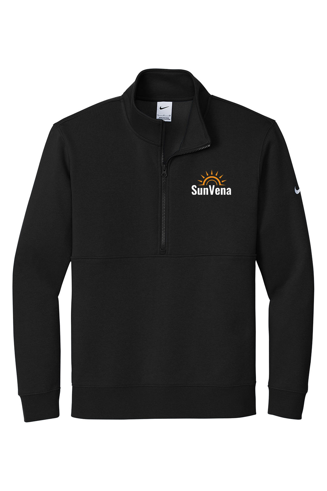 Club Fleece Sleeve Swoosh 1/2-Zip