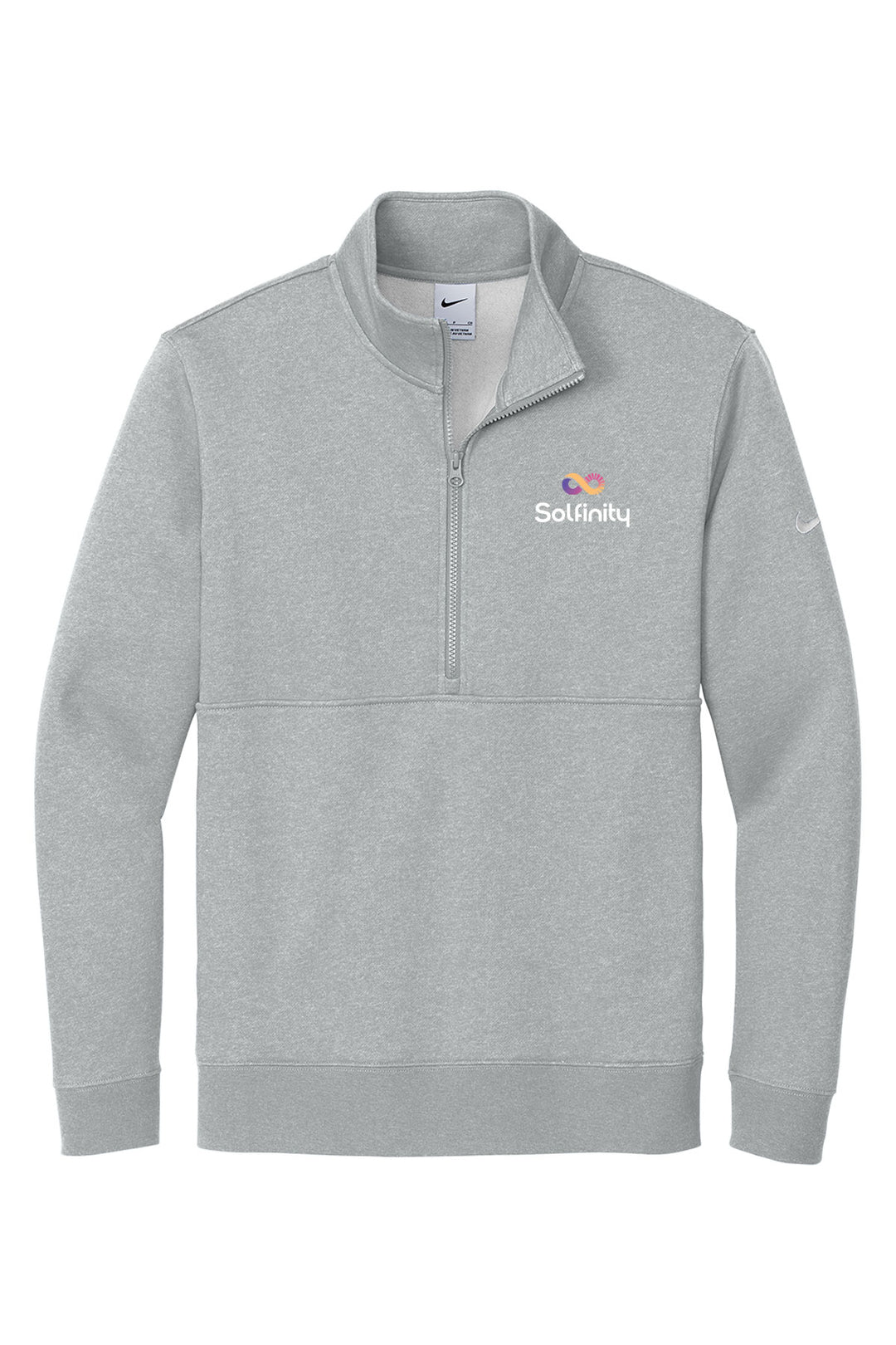 Club Fleece Sleeve Swoosh 1/2-Zip