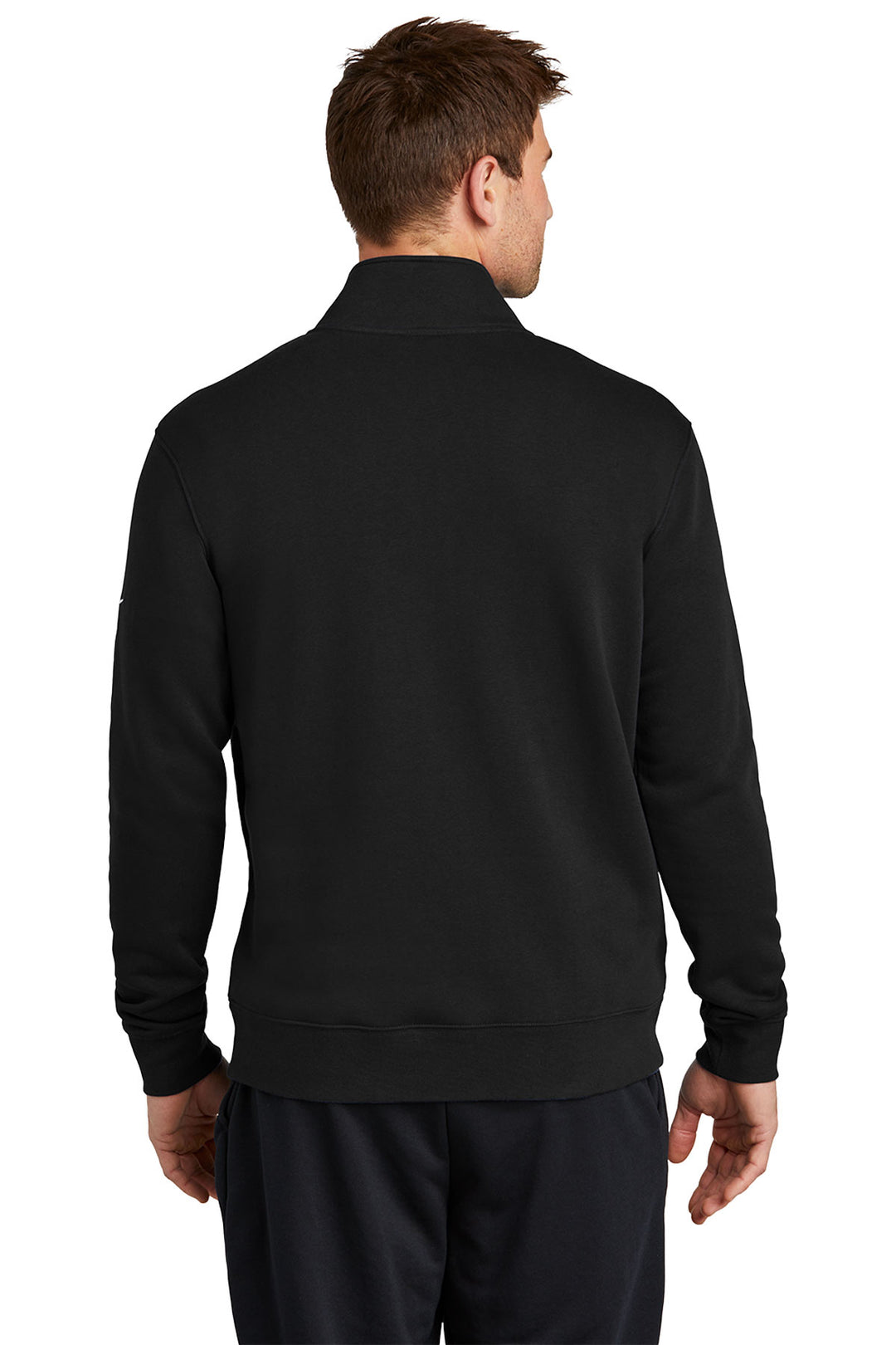 Club Fleece Sleeve Swoosh 1/2-Zip