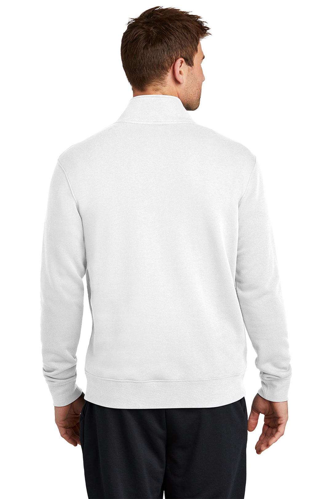 Club Fleece Sleeve Swoosh 1/2-Zip