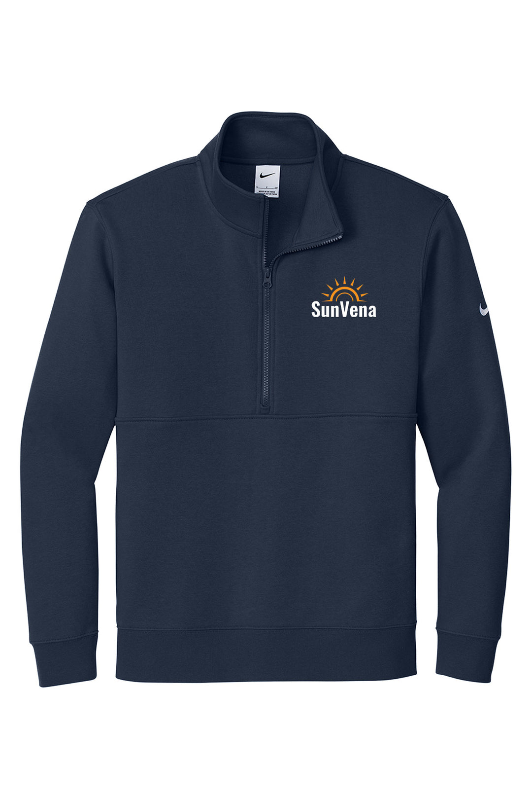 Club Fleece Sleeve Swoosh 1/2-Zip