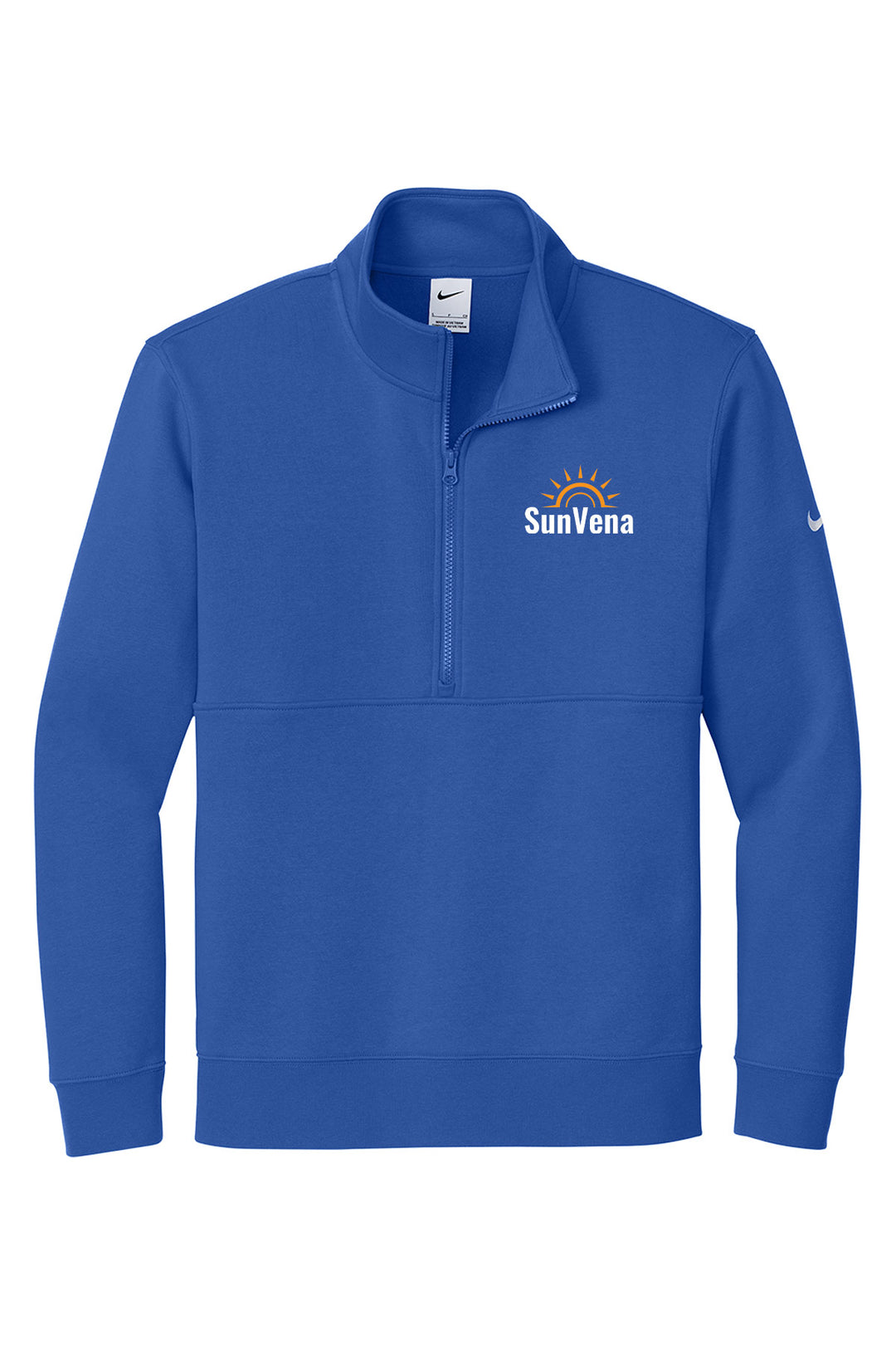 Club Fleece Sleeve Swoosh 1/2-Zip