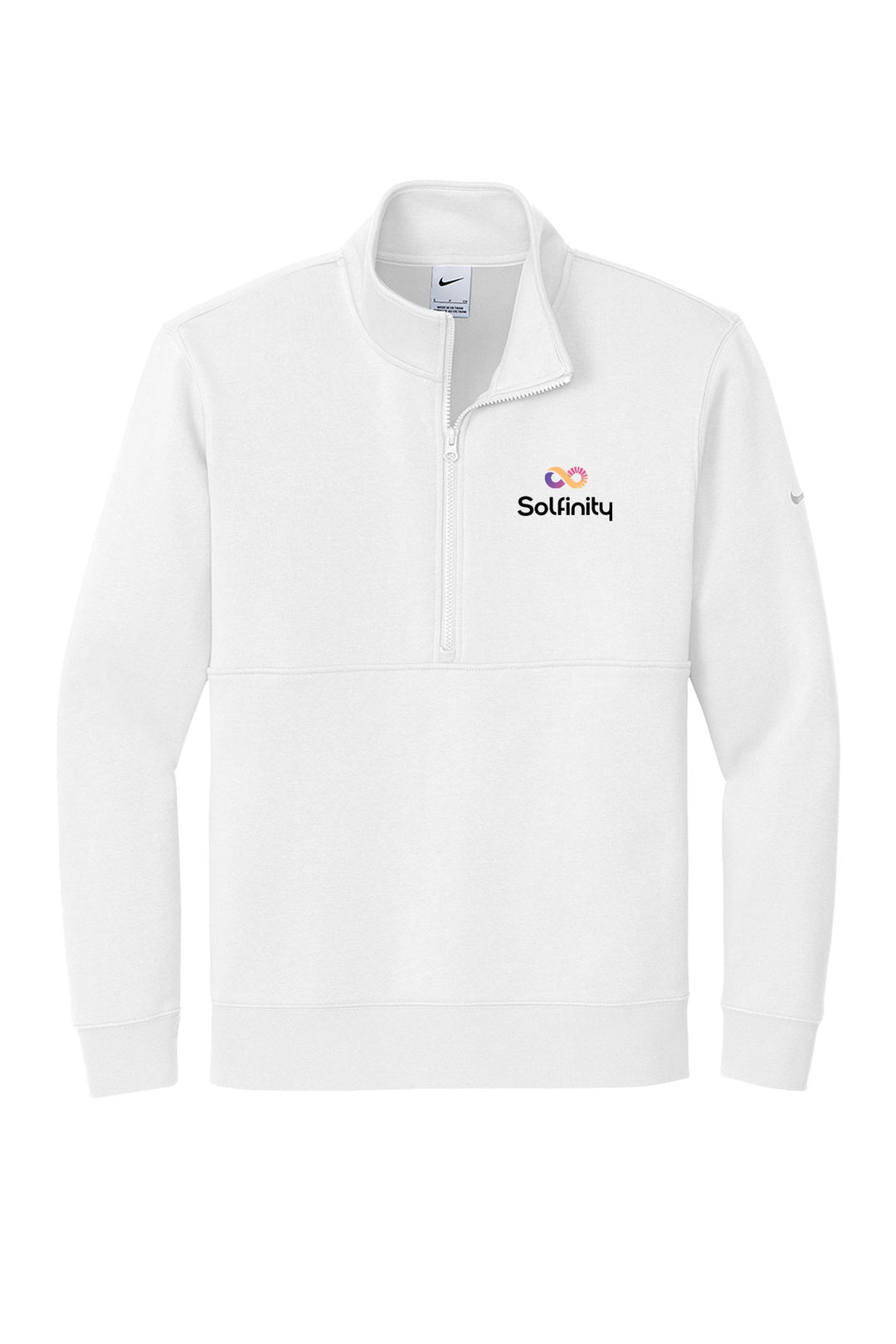 Club Fleece Sleeve Swoosh 1/2-Zip