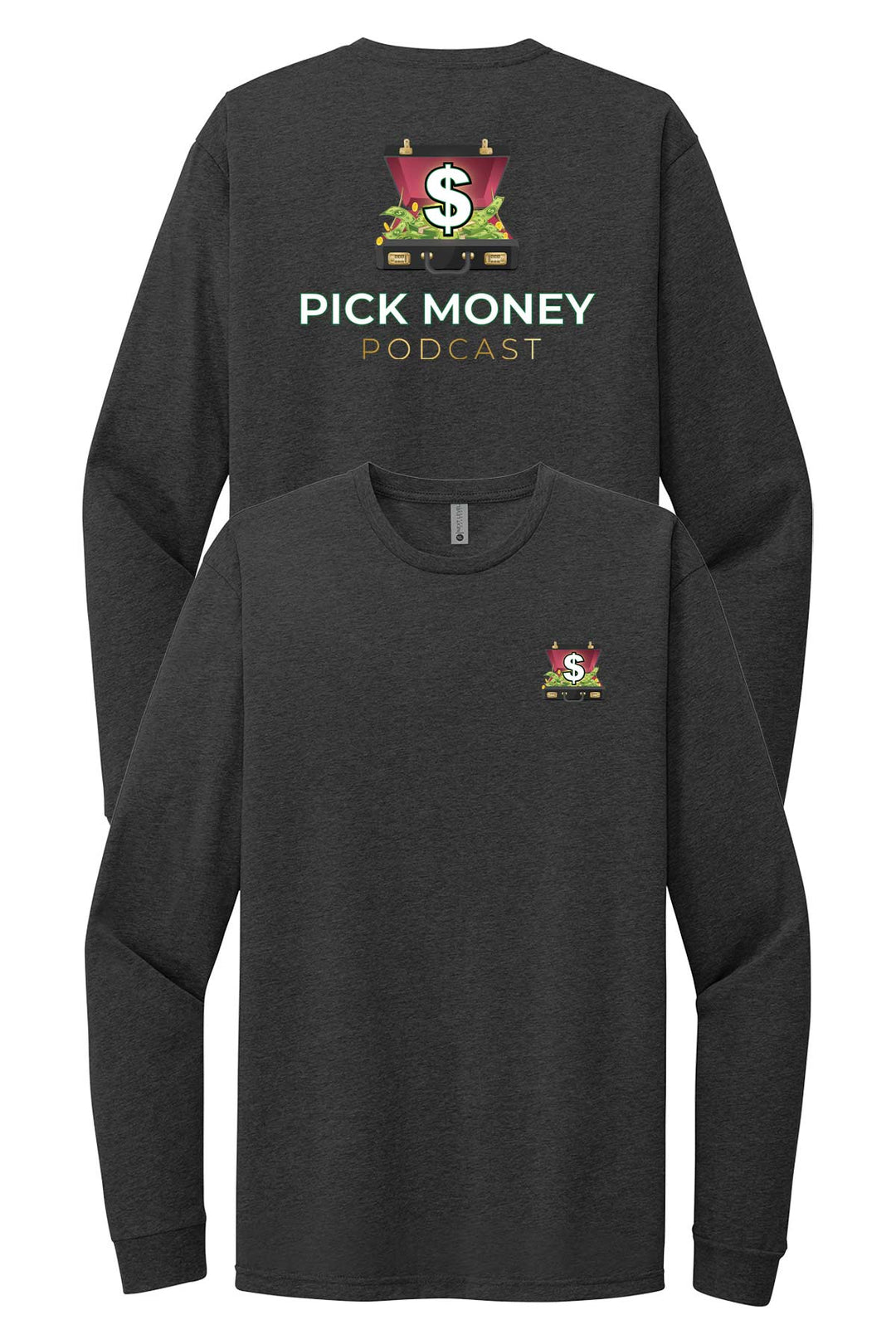 Unisex CVC Long Sleeve Tee