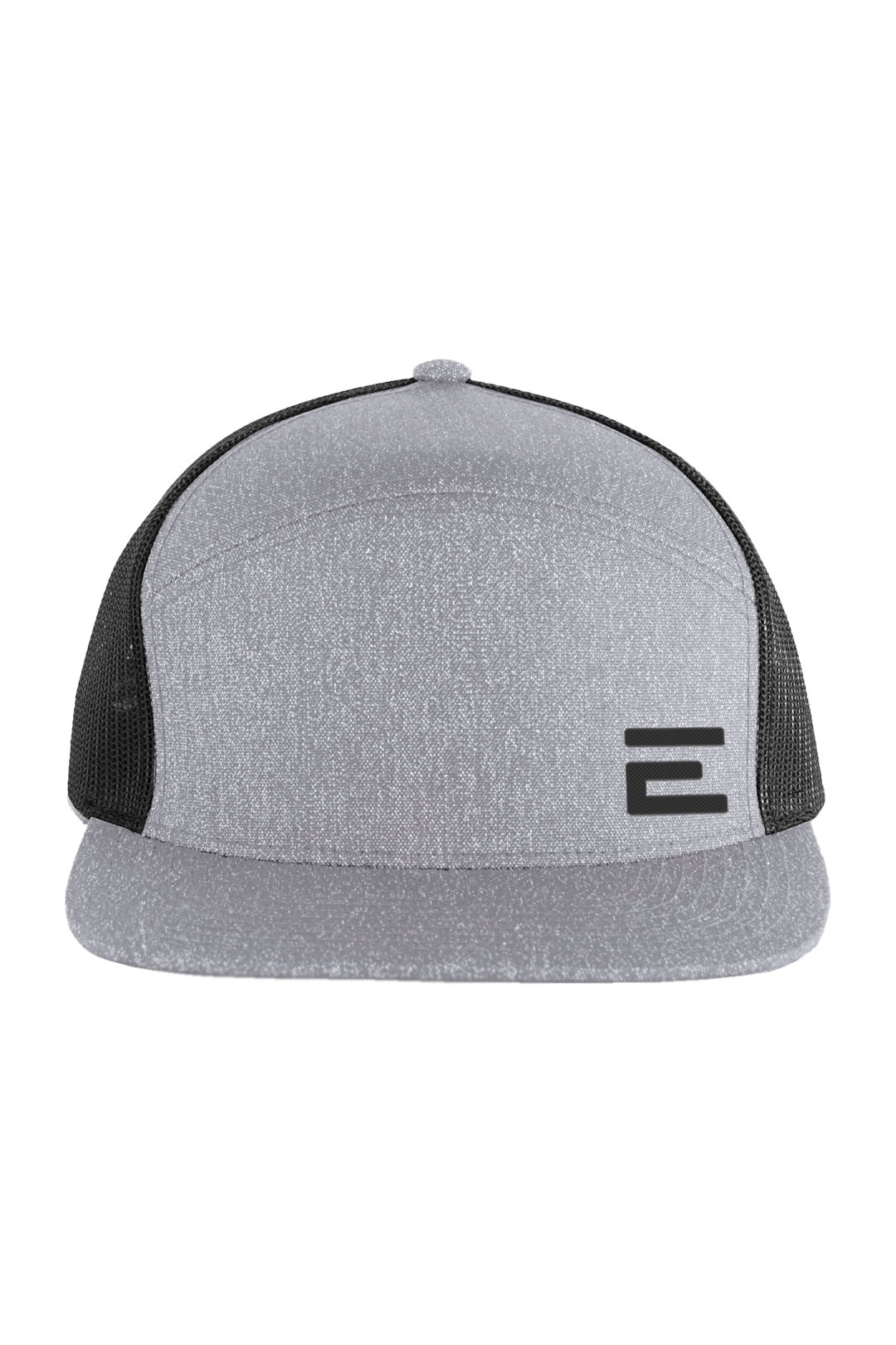 Heather 6-Panel Arch Trucker Snapback Cap