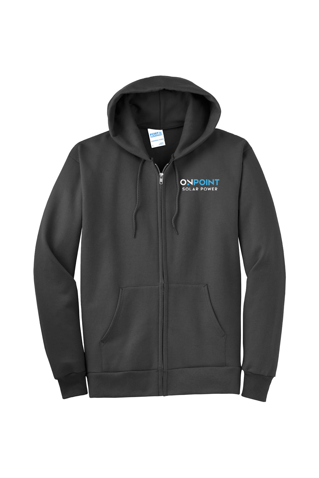 Tall Essential Fleece Full-Zip Hooded Sweatshirt