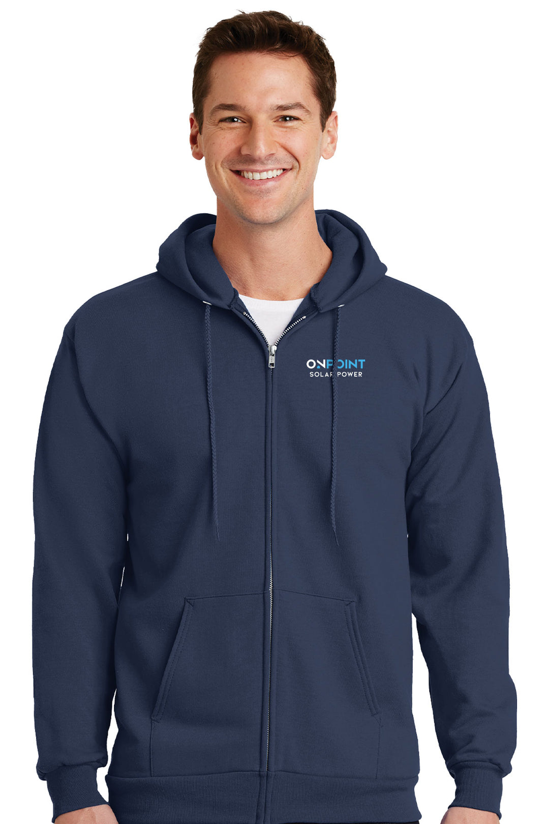 Tall Essential Fleece Full-Zip Hooded Sweatshirt