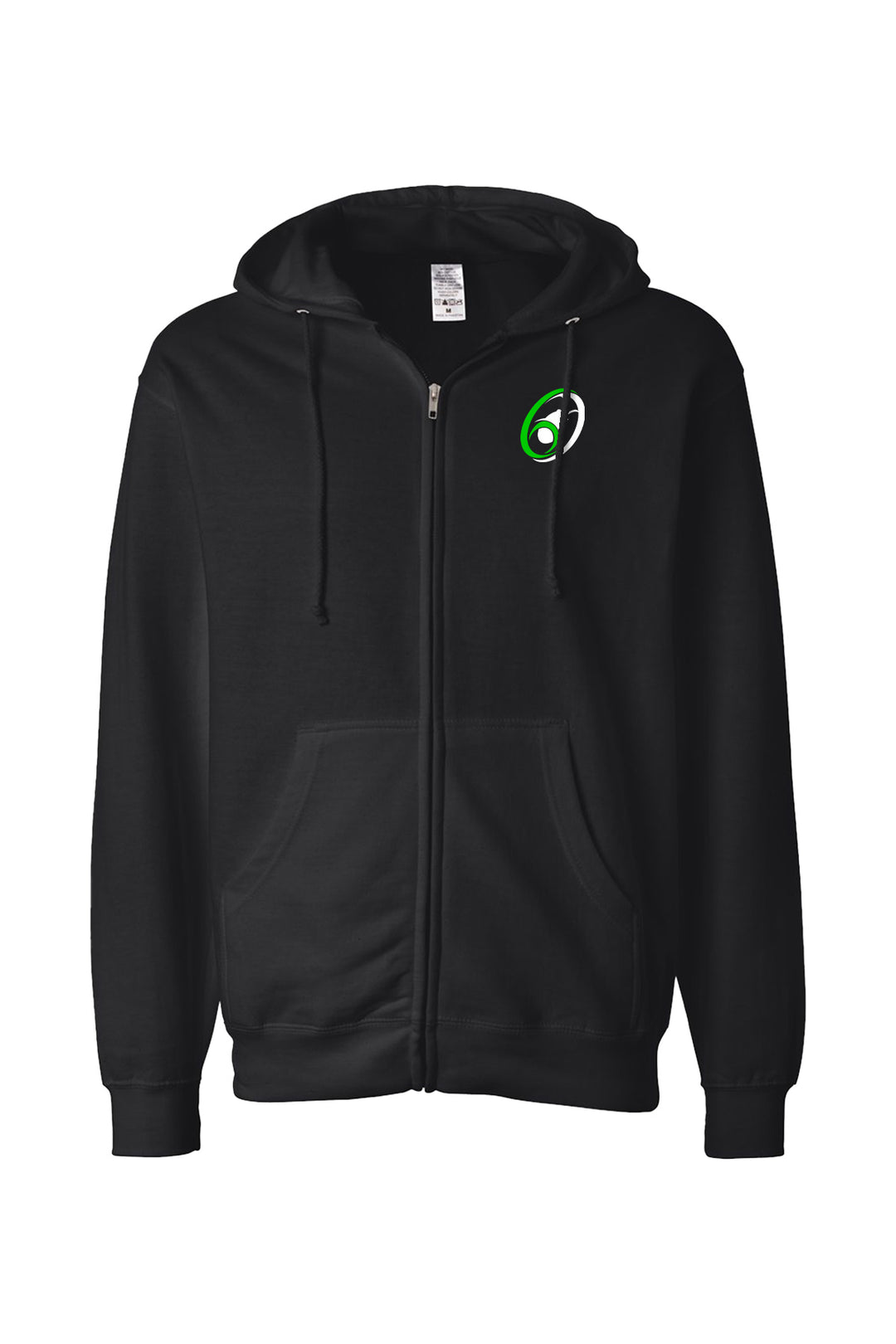 Midweight Full-Zip Hooded Sweatshirt
