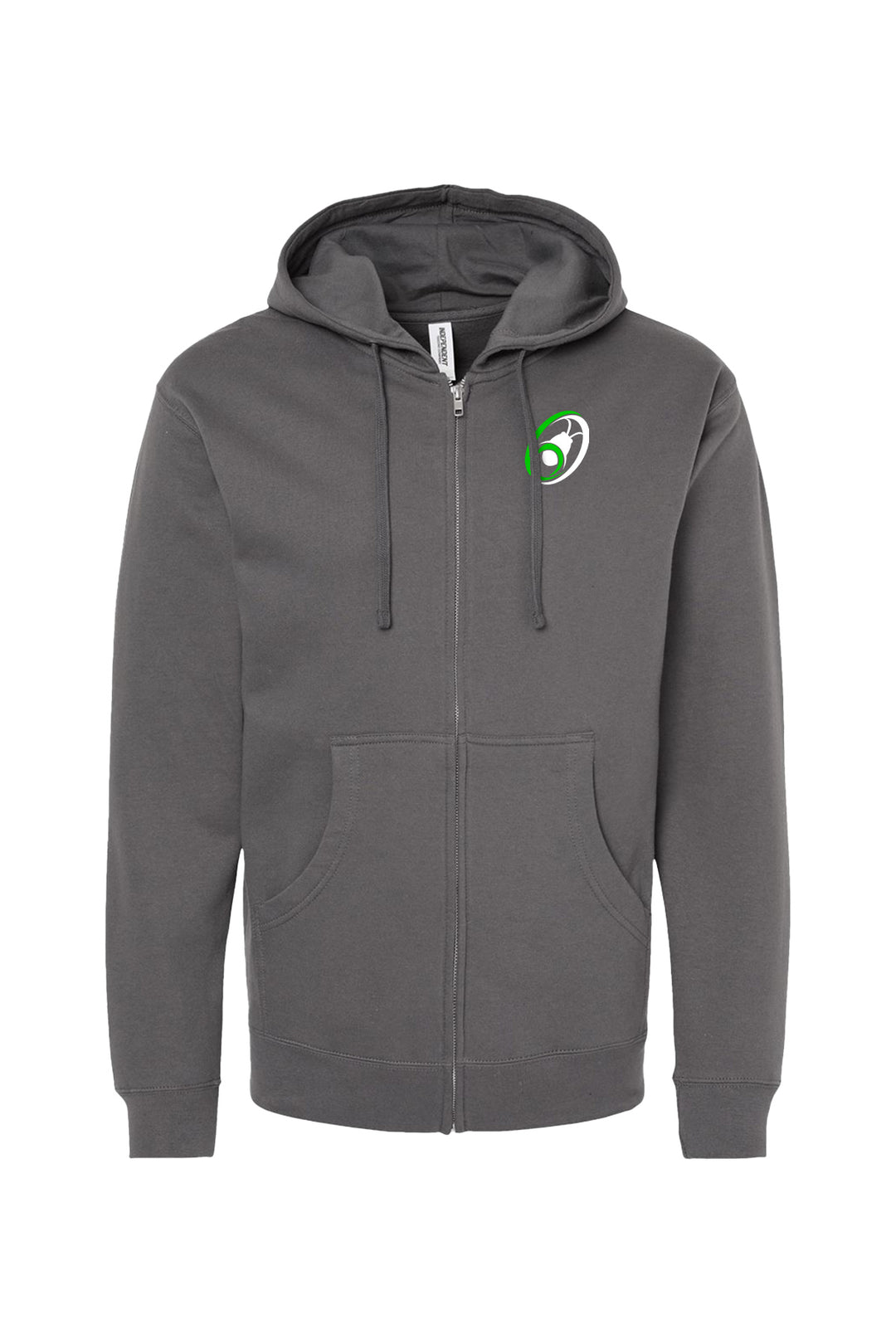 Midweight Full-Zip Hooded Sweatshirt