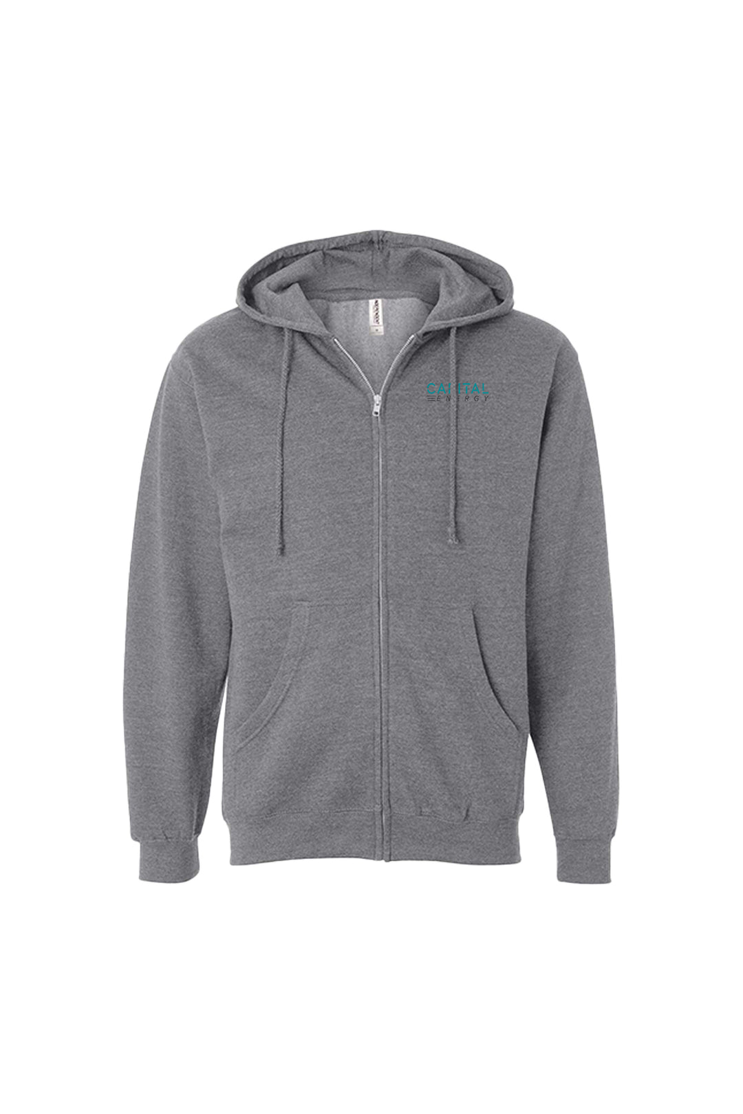 Midweight Full-Zip Hooded Sweatshirt