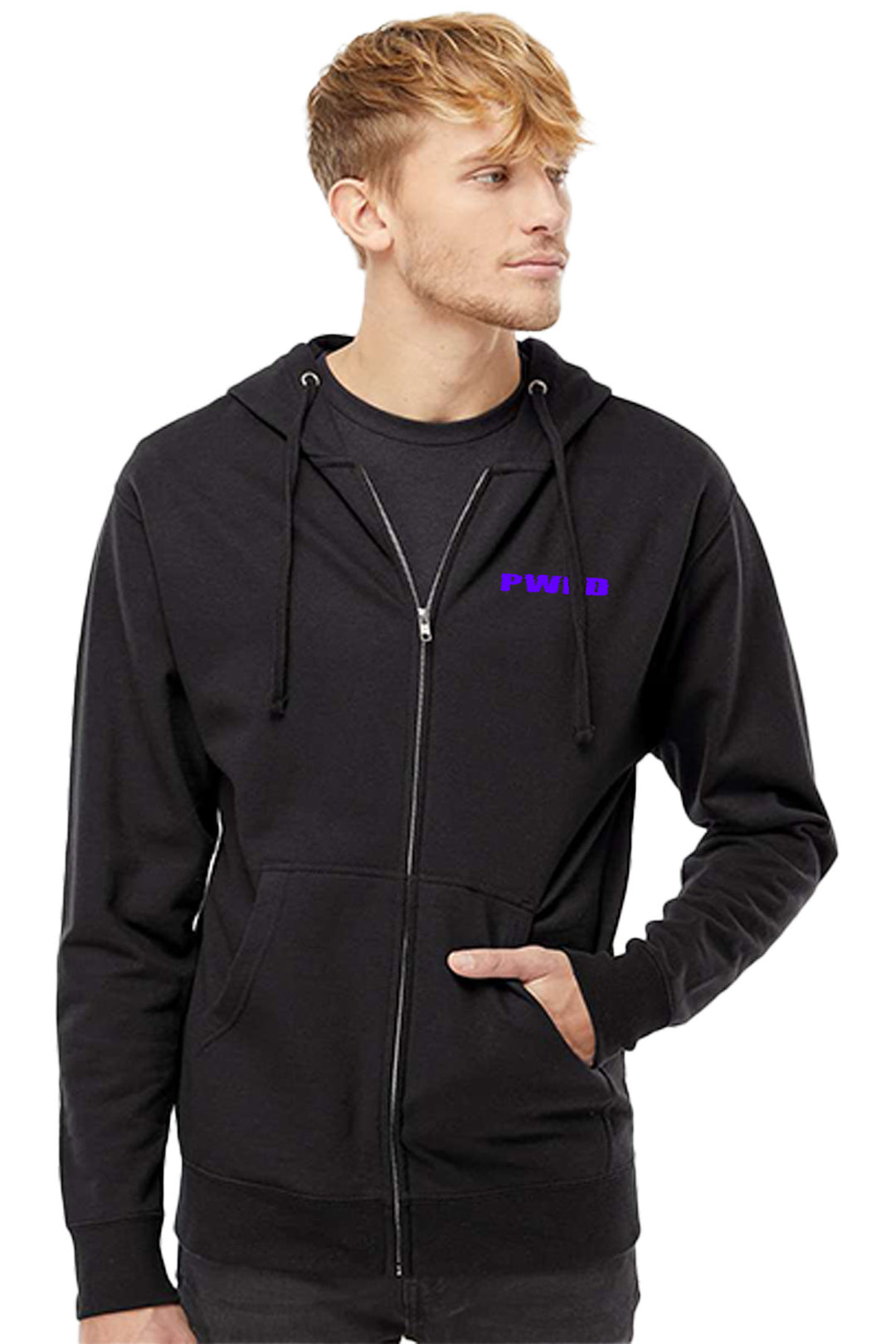 Midweight Full-Zip Hooded Sweatshirt