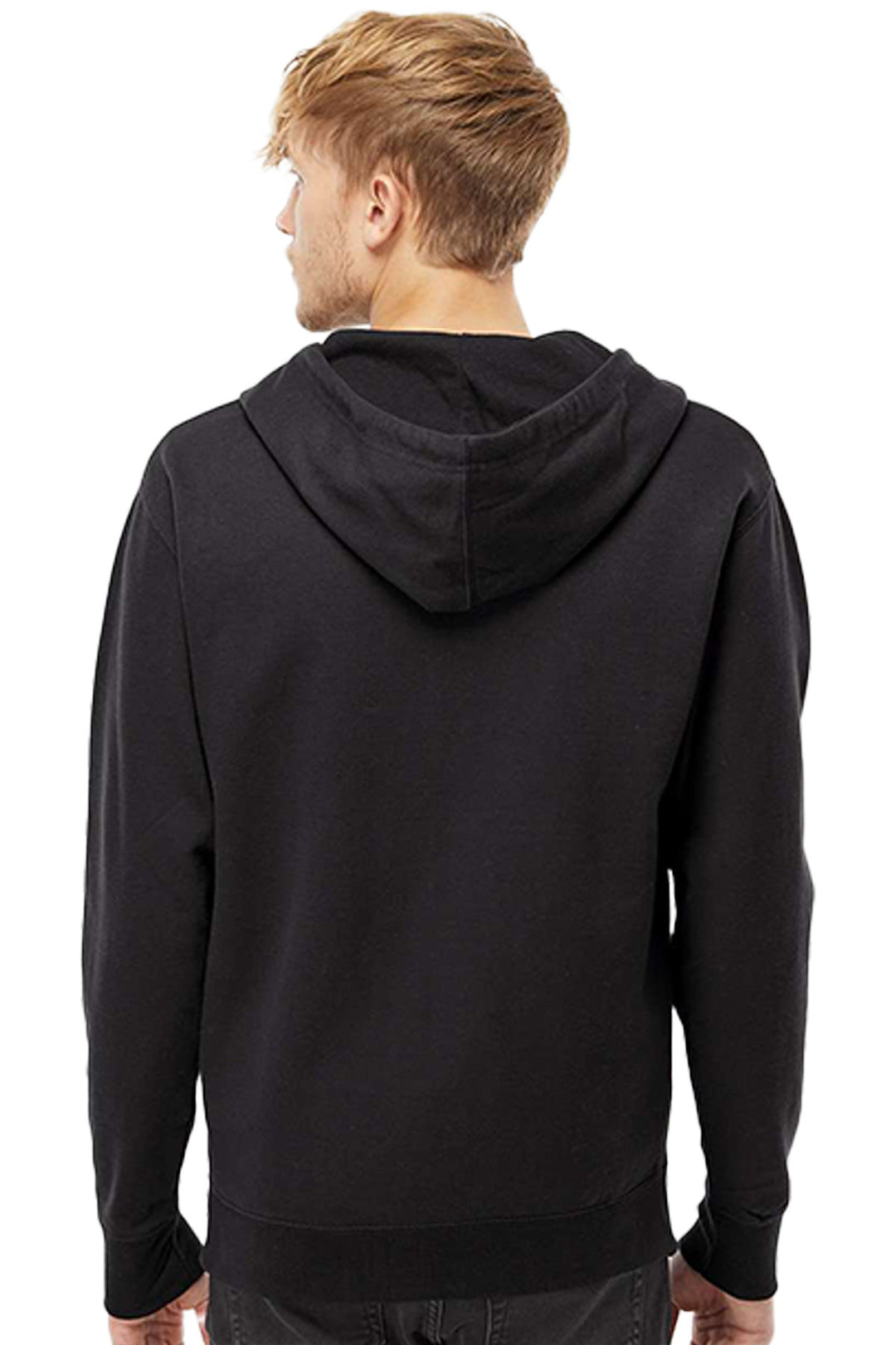 Midweight Full-Zip Hooded Sweatshirt