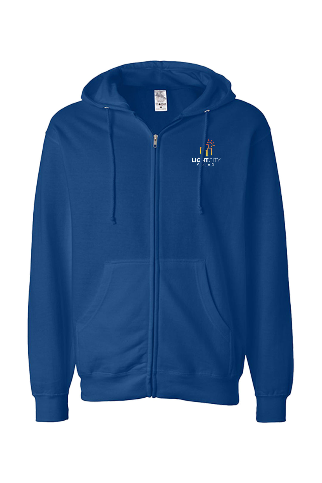 Midweight Full-Zip Hooded Sweatshirt