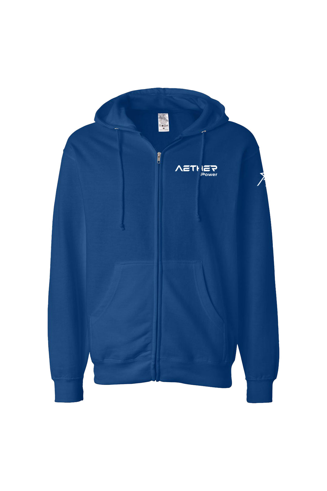 Midweight Full-Zip Hooded Sweatshirt