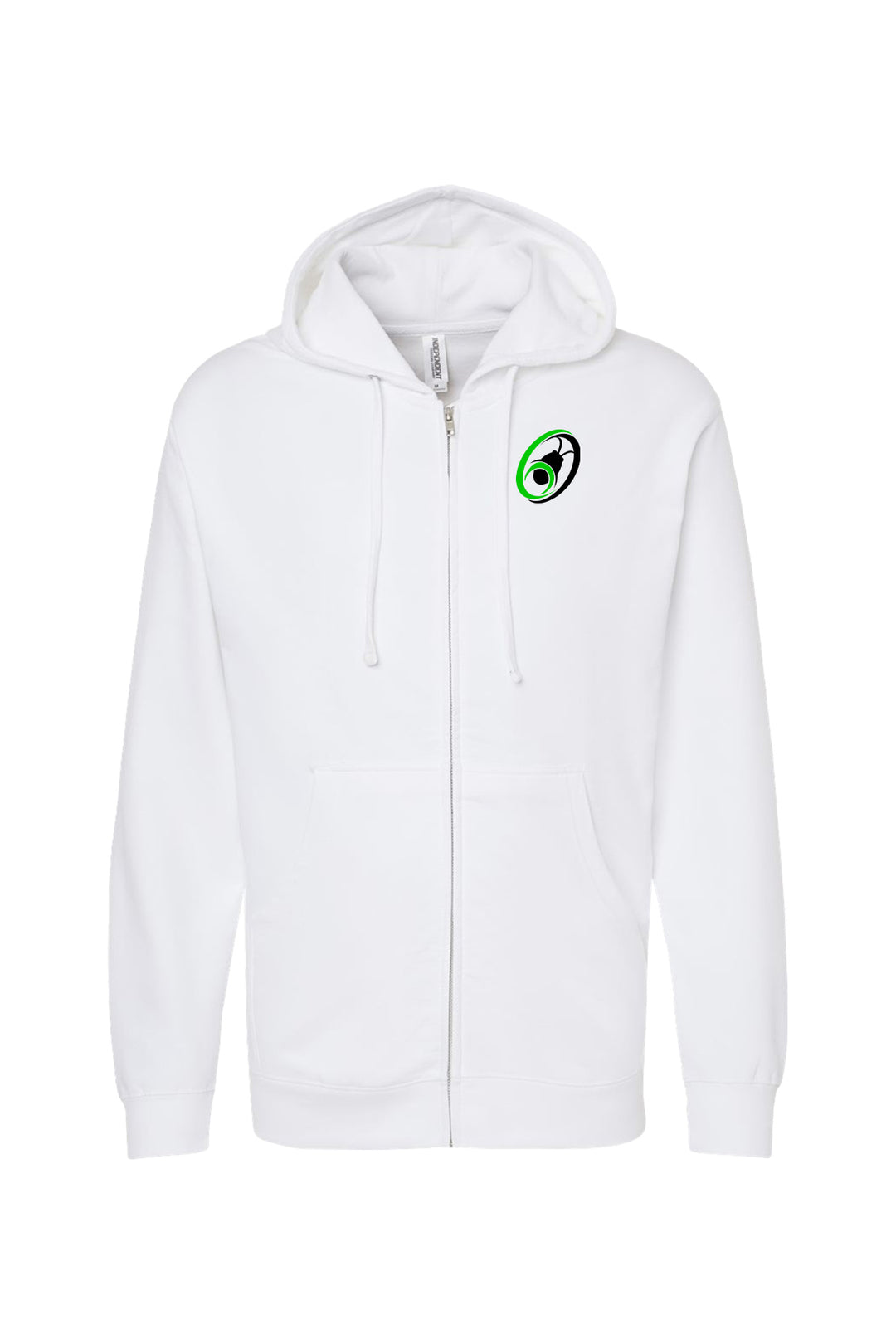 Midweight Full-Zip Hooded Sweatshirt