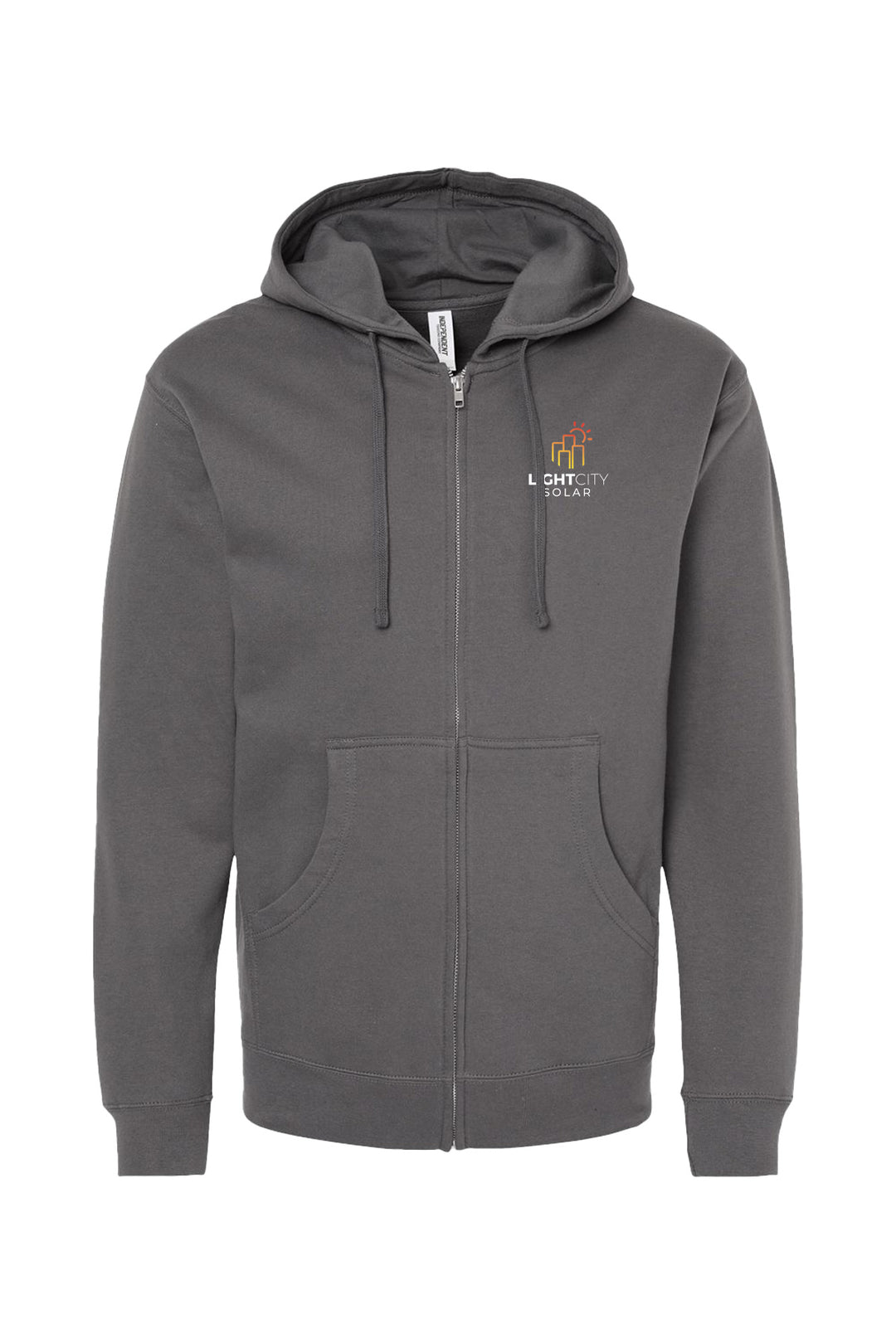 Midweight Full-Zip Hooded Sweatshirt