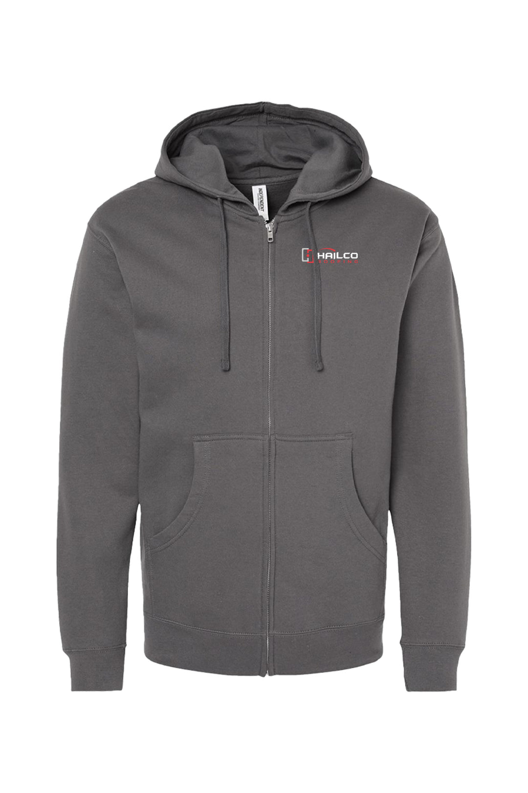 Midweight Full-Zip Hooded Sweatshirt