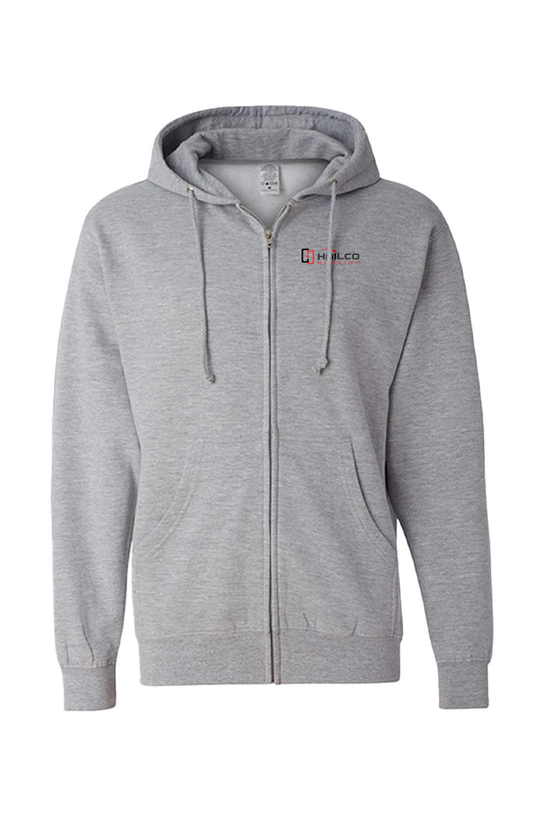 Midweight Full-Zip Hooded Sweatshirt