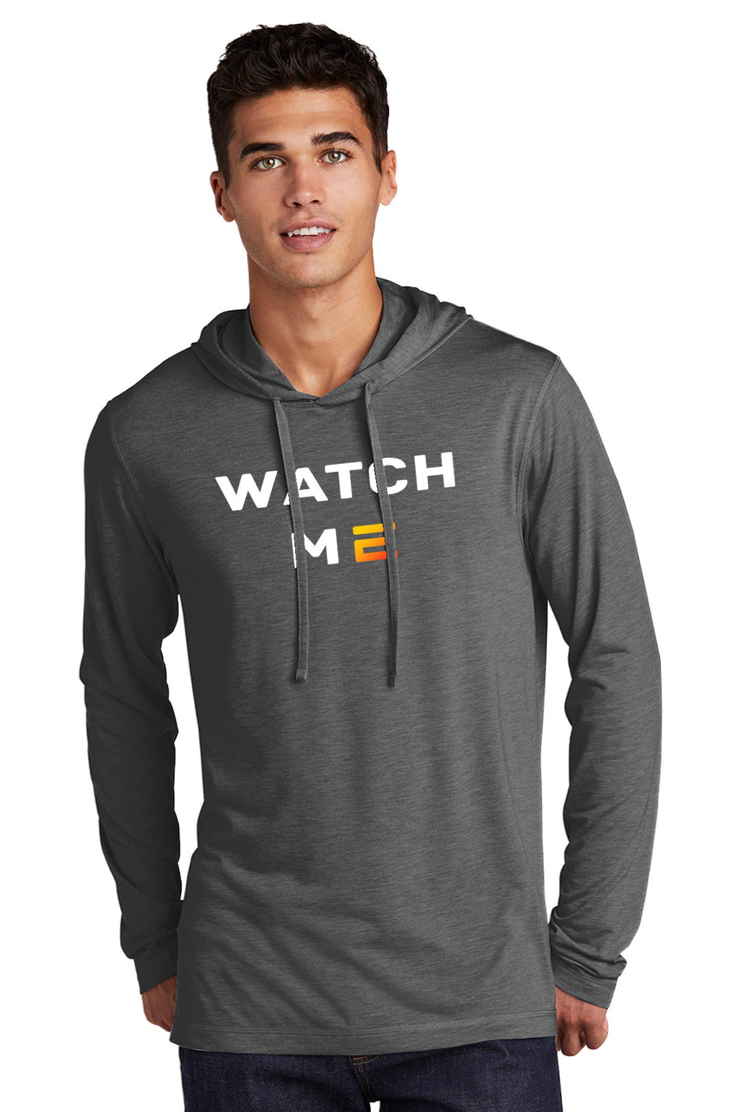 PosiCharge Tri-Blend Wicking Long Sleeve Hoodie - Watch Me