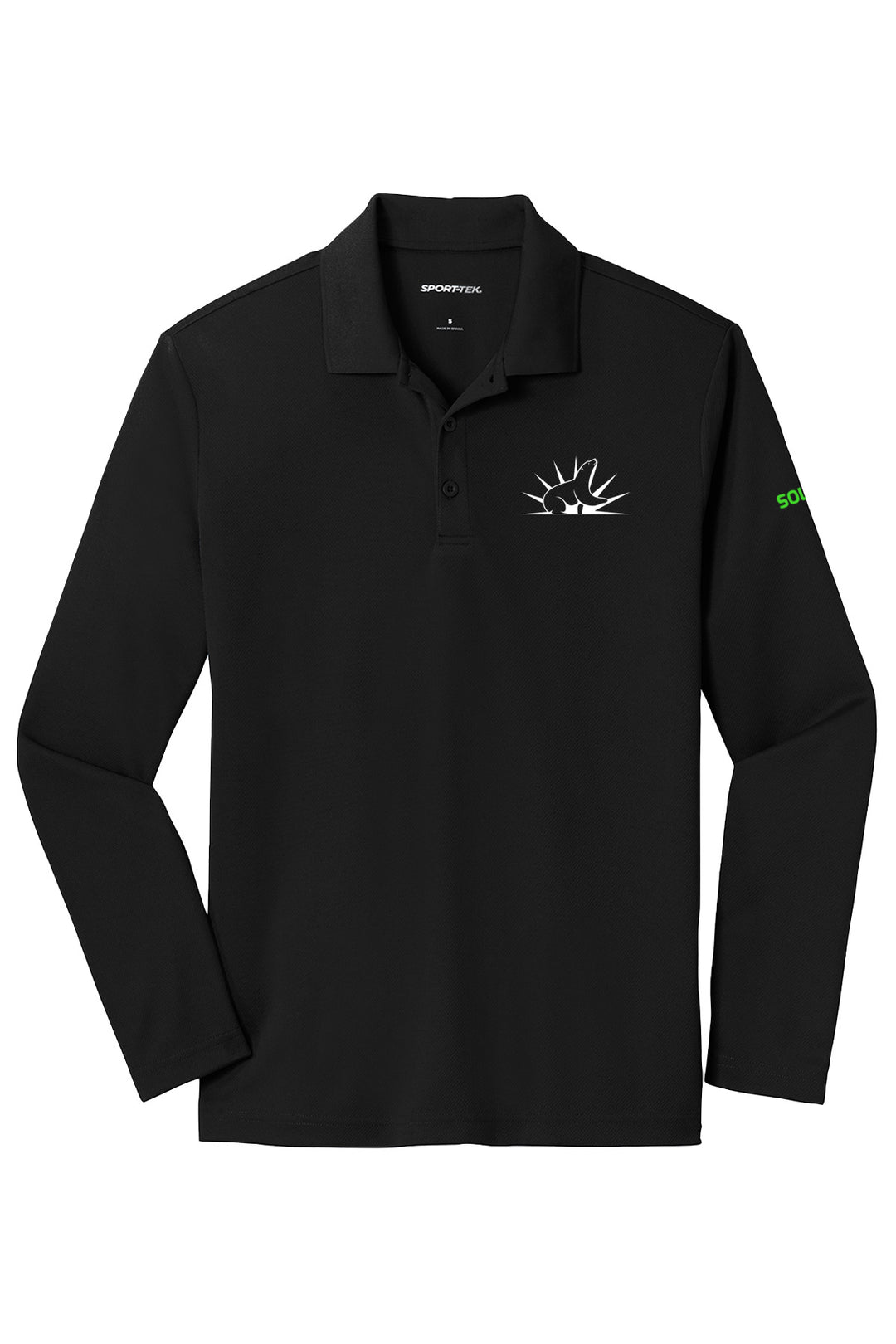 PosiCharge RacerMesh Long Sleeve Polo