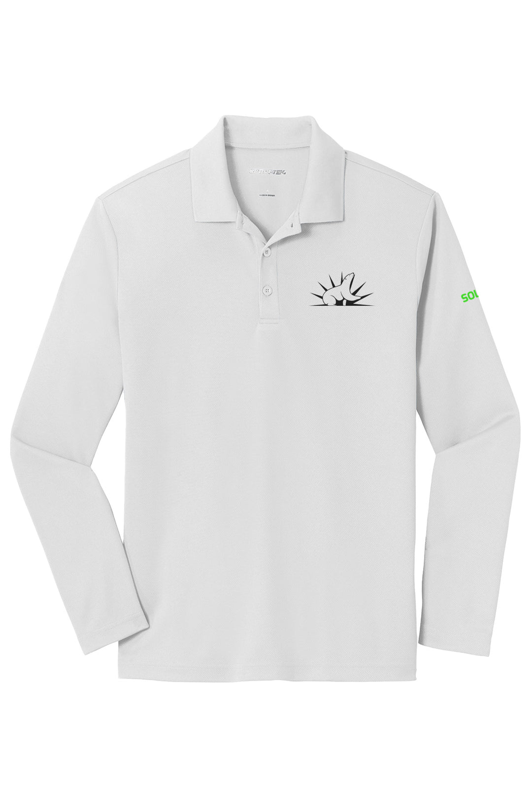 PosiCharge RacerMesh Long Sleeve Polo