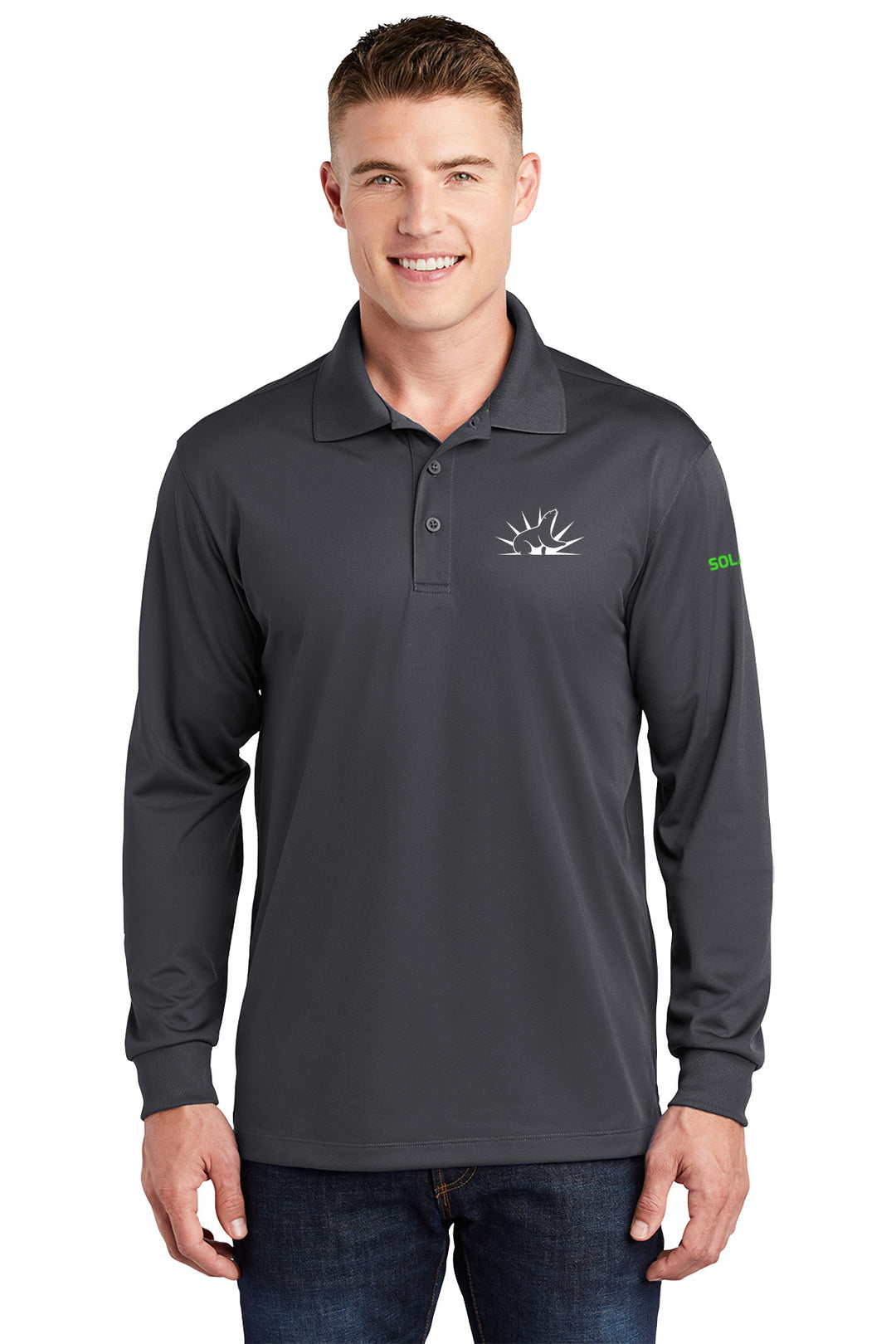 Long Sleeve Micropique Sport-Wick Polo