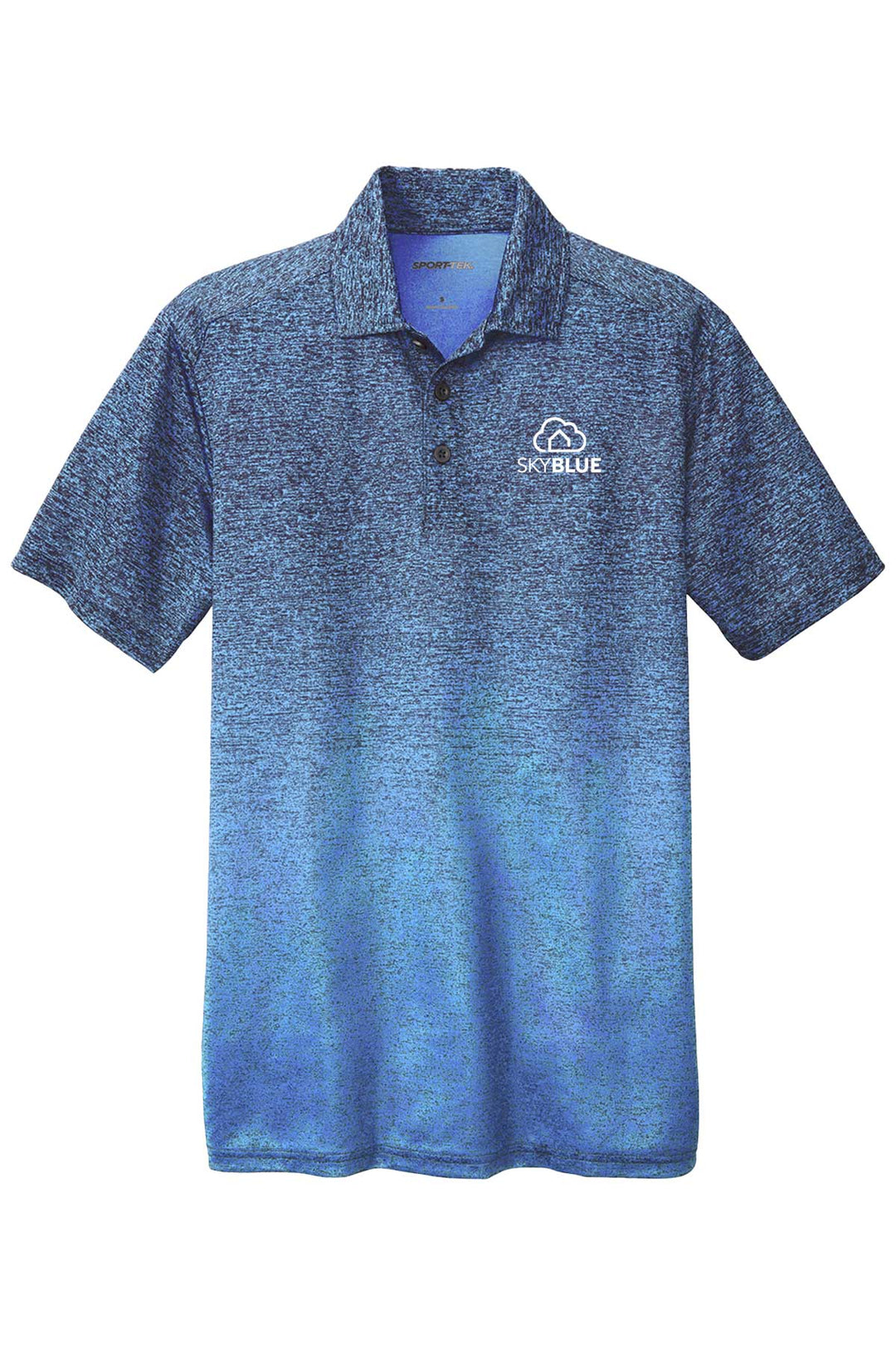 Ombre Heather Polo