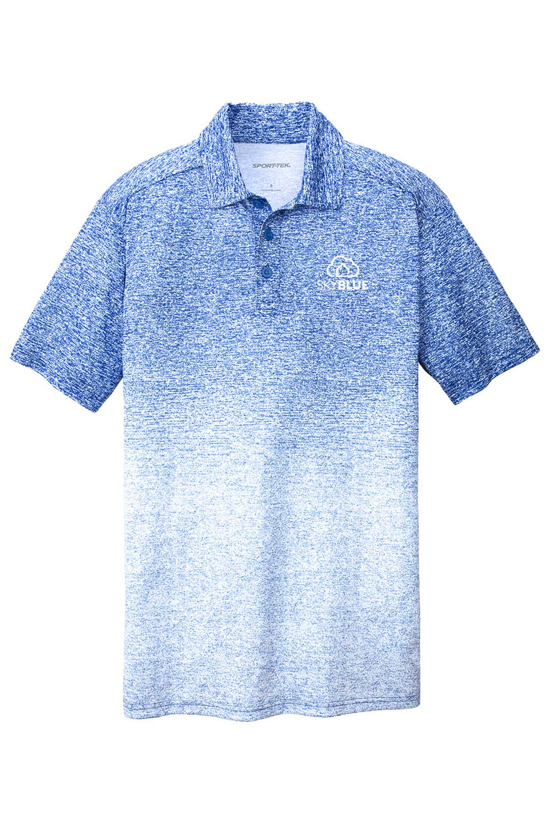 Ombre Heather Polo