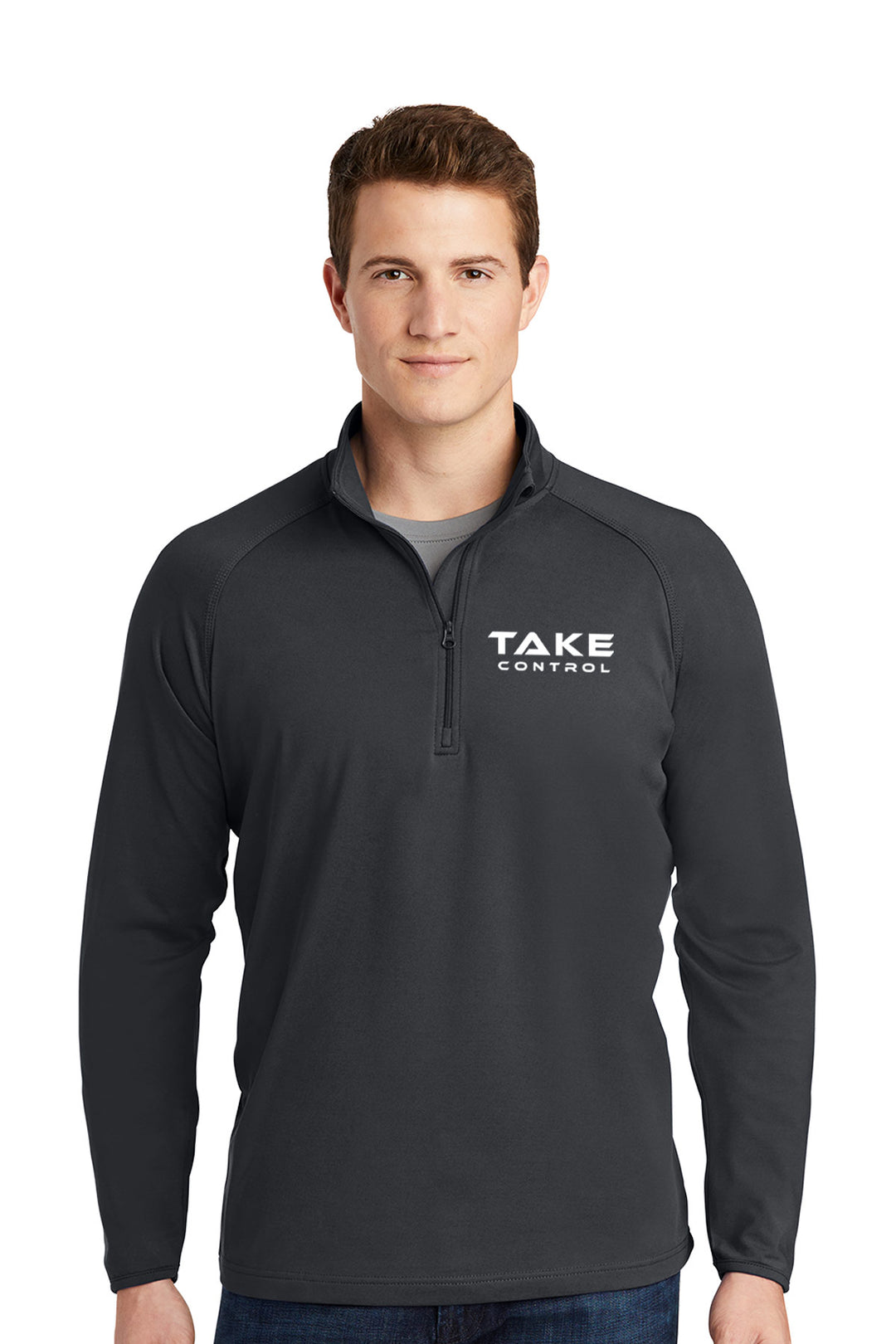 Sport-Wick Stretch 1/4-Zip Pullover