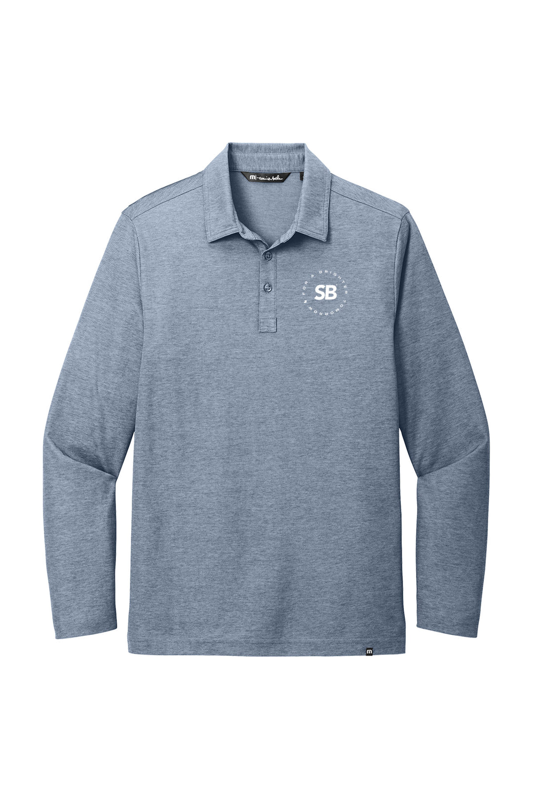 Oceanside Heather Long Sleeve Polo