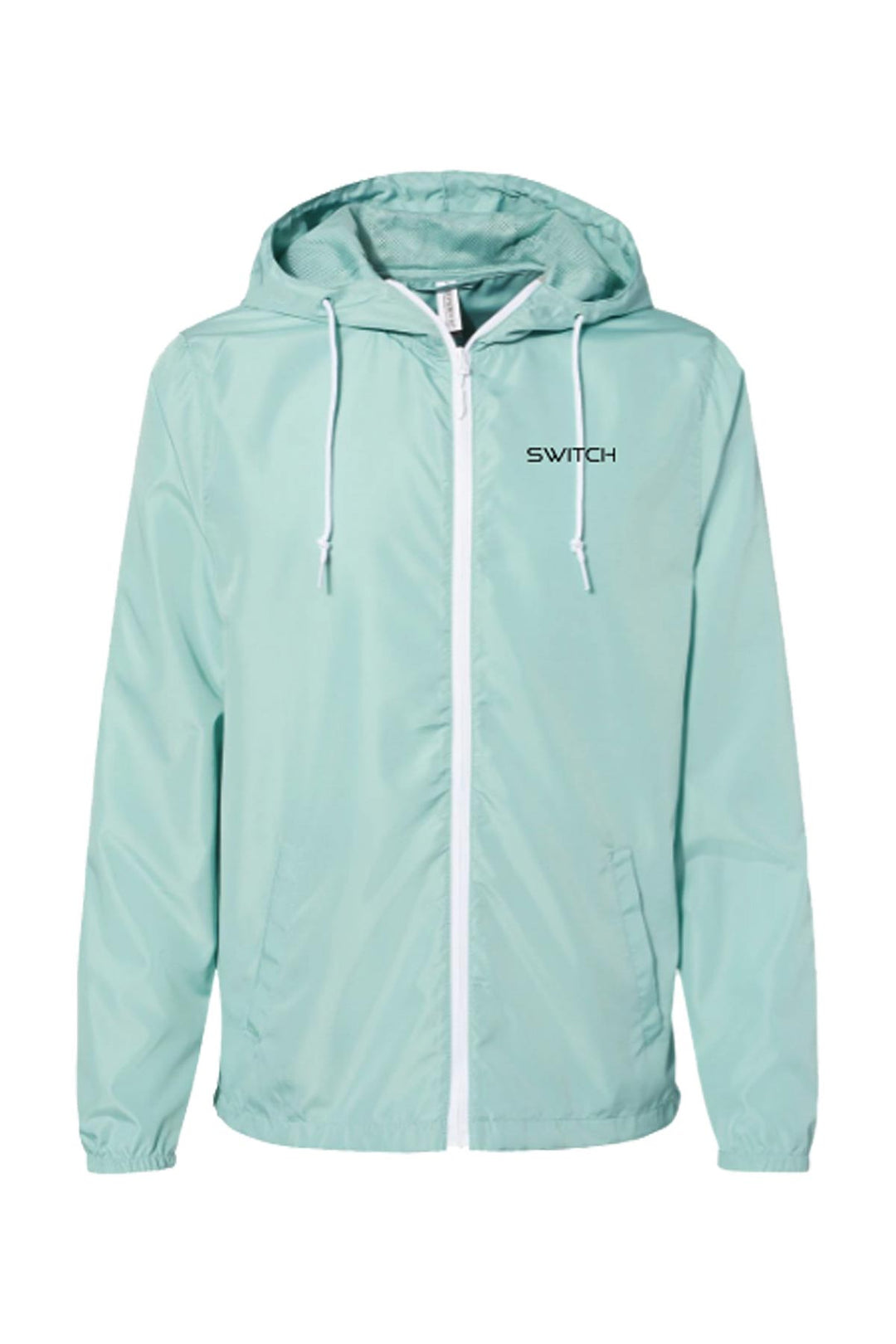 Lightweight Windbreaker Full-Zip Jacket