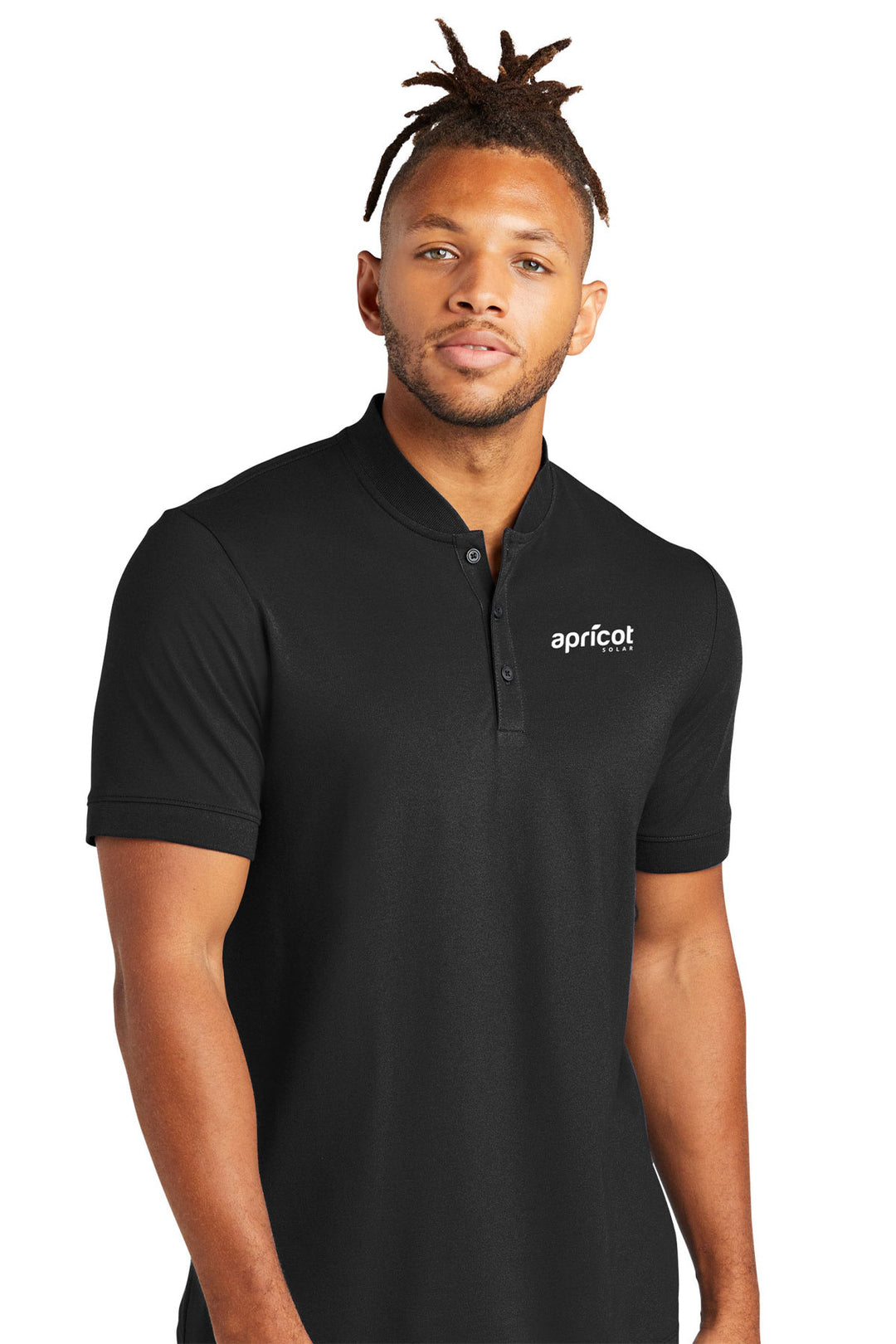 Stretch Pique Henley