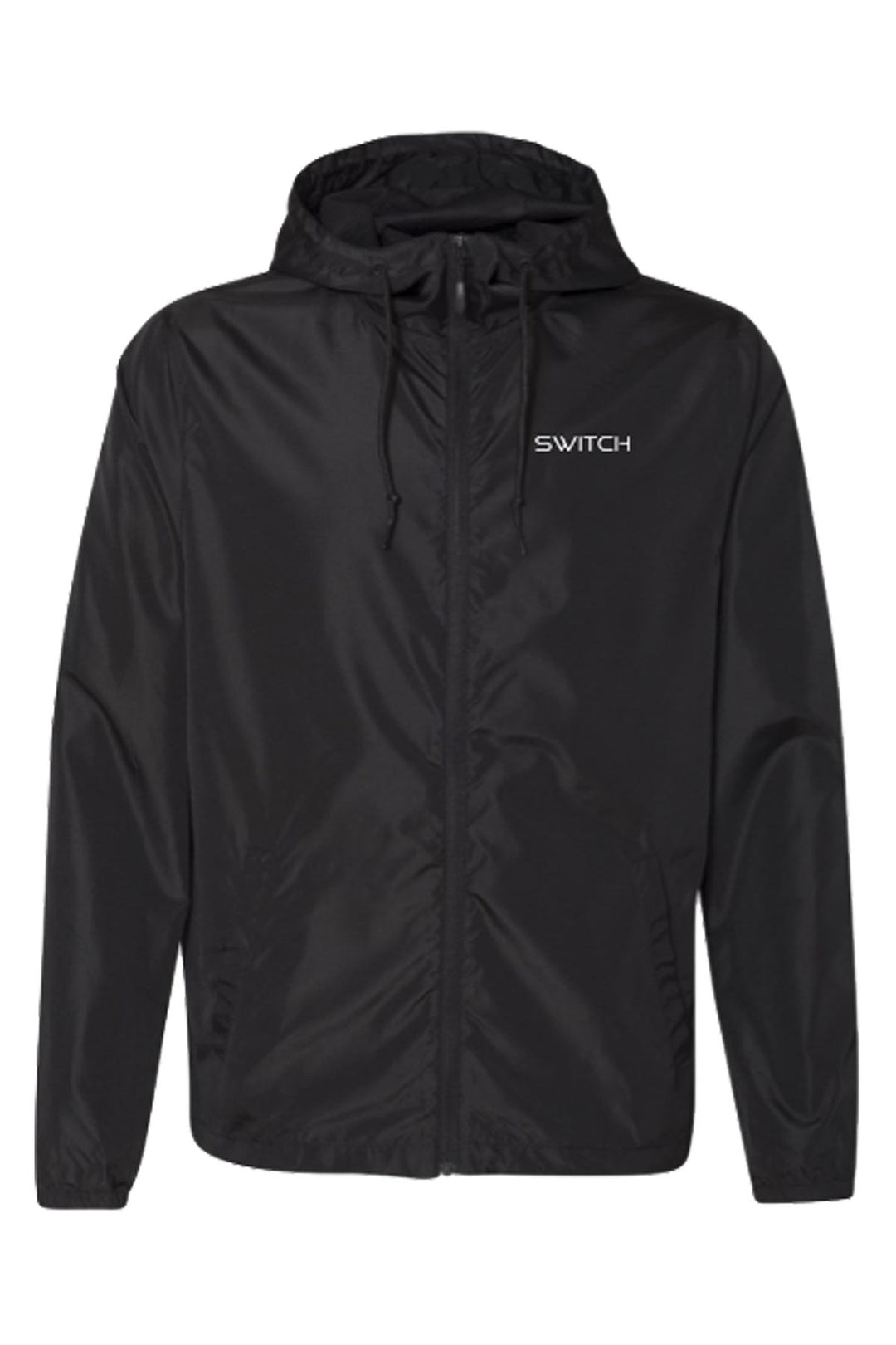 Lightweight Windbreaker Full-Zip Jacket