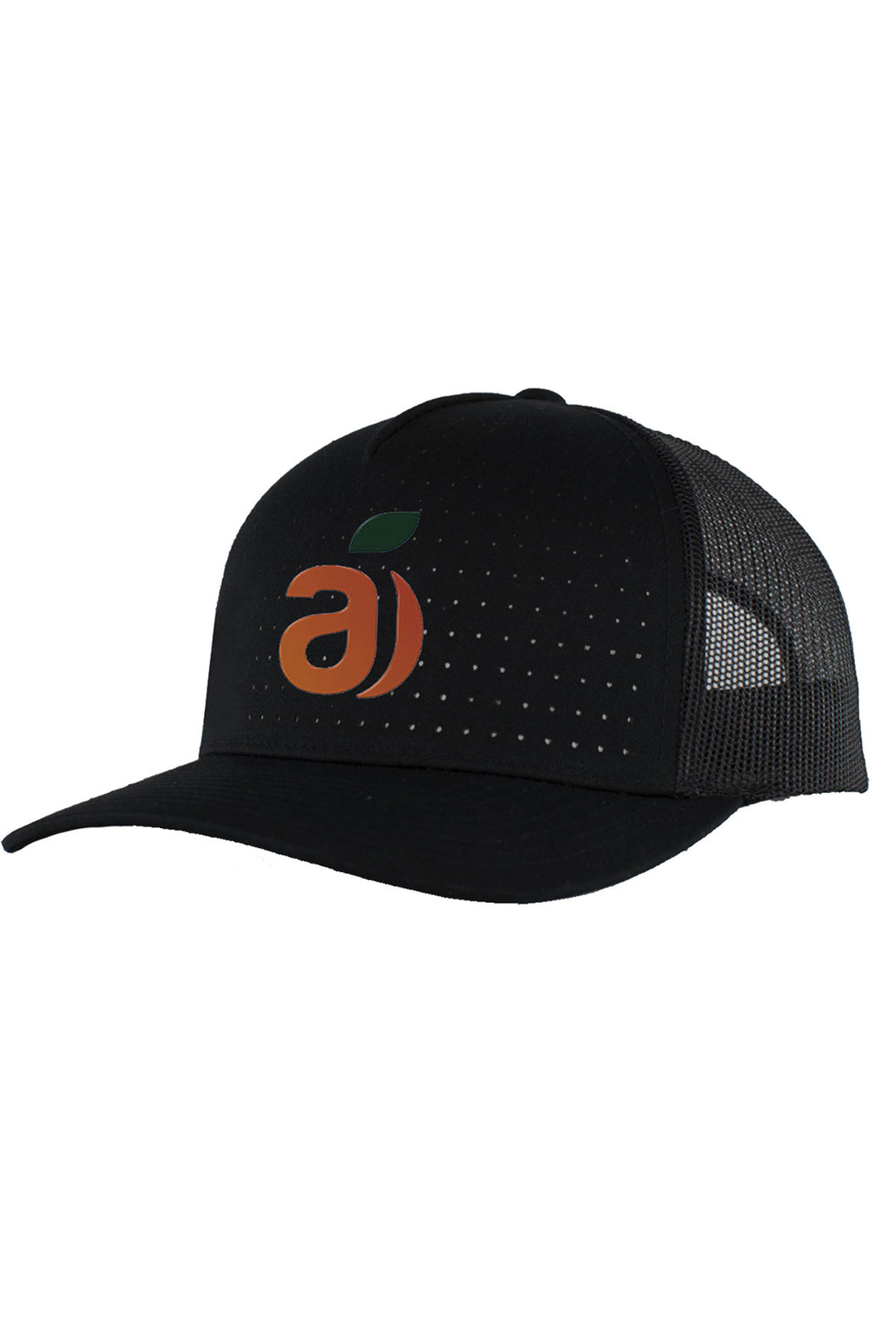 Perforated 5-Panel Trucker Snapback Cap