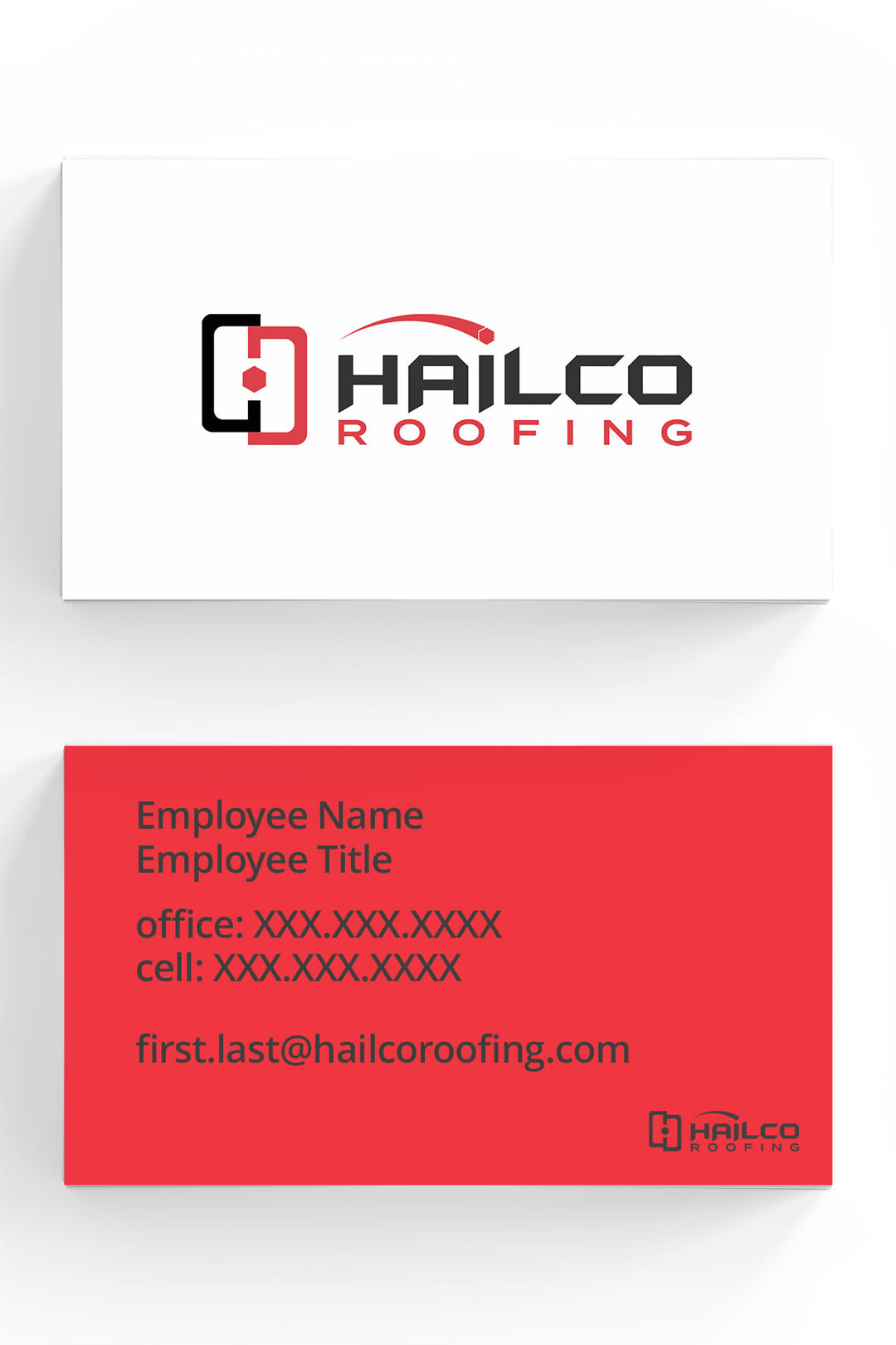 HailCoRoofing Business Cards