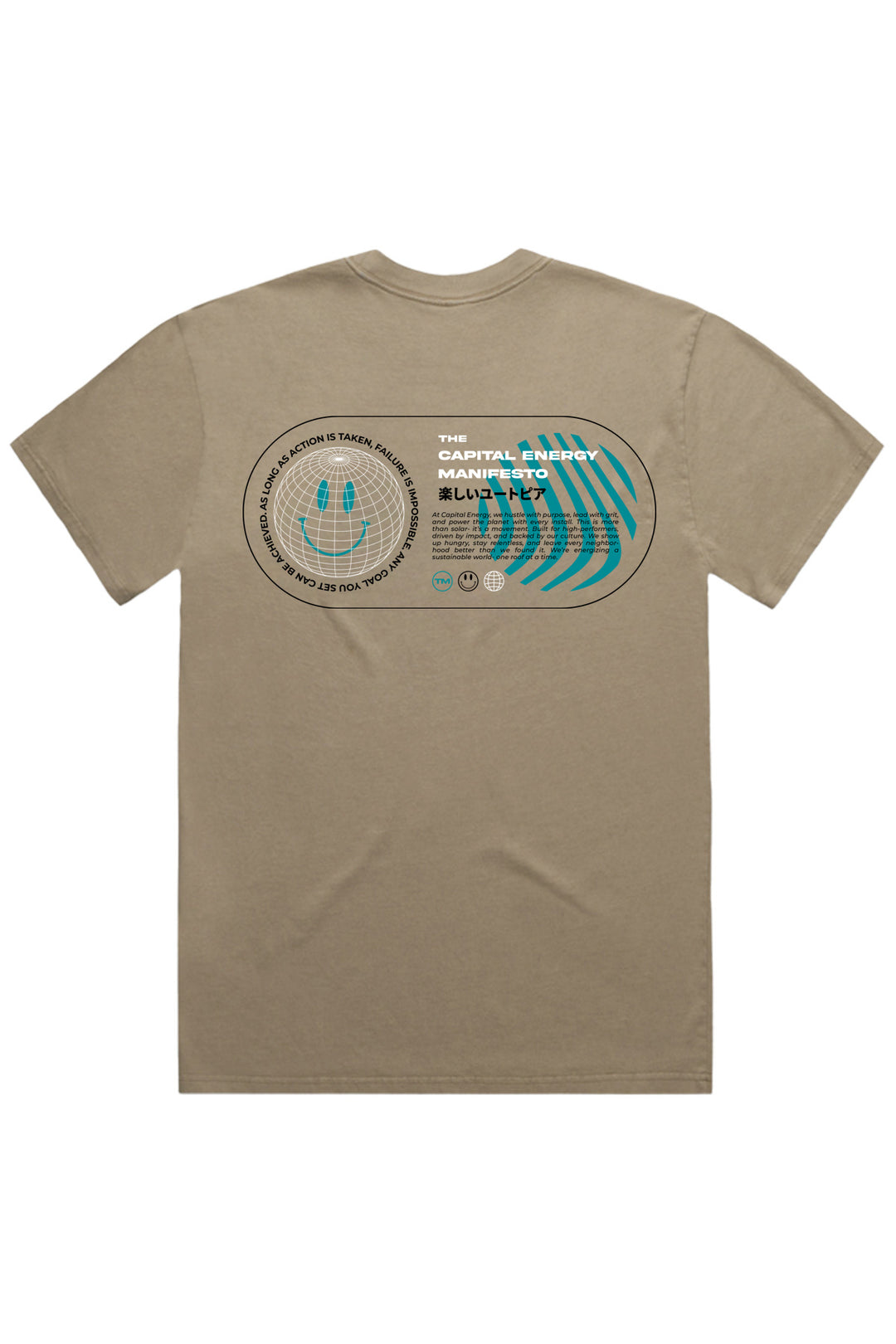 CPTL MANIFESTO FADED T