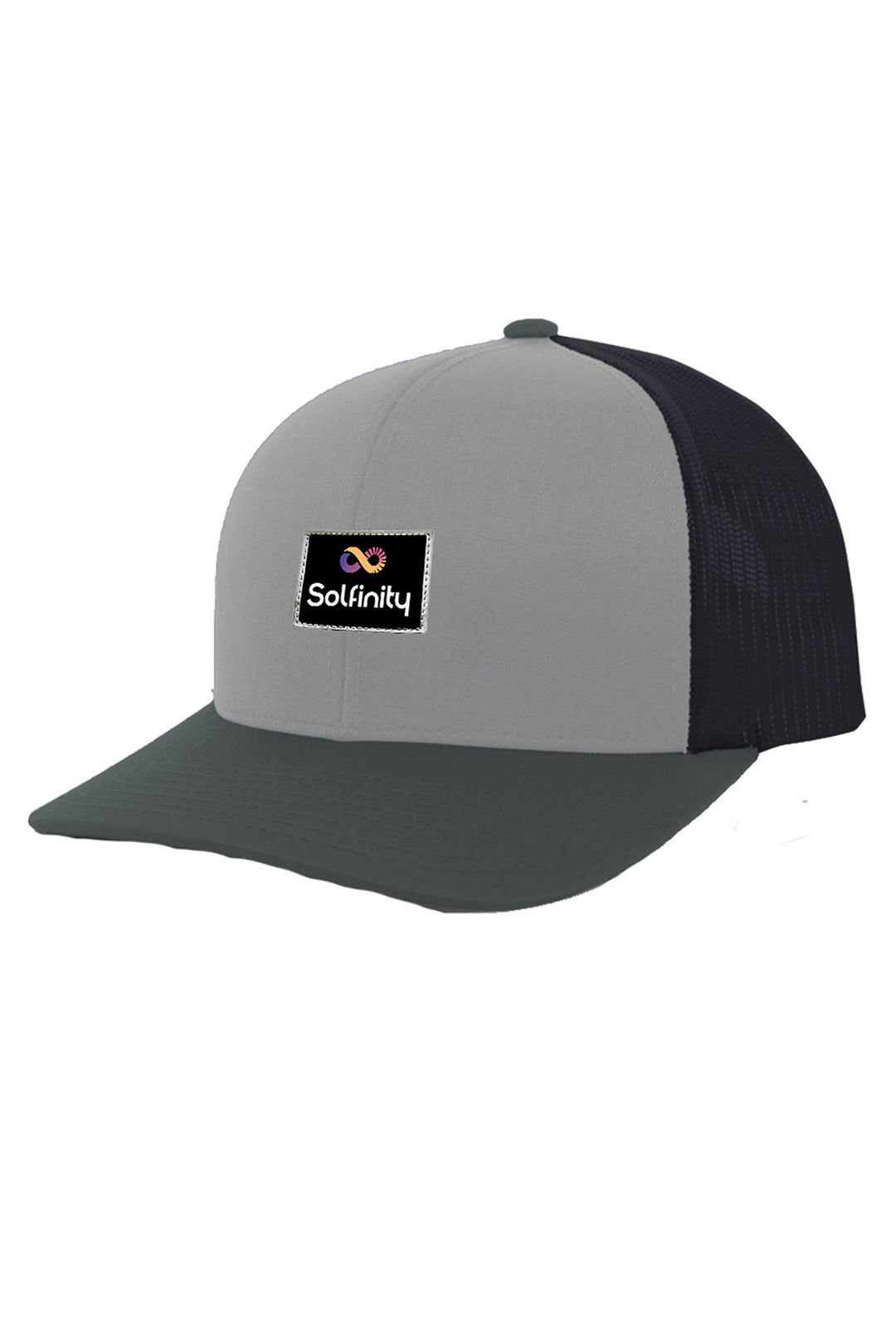 Trucker Snapback Cap - Woven Logo