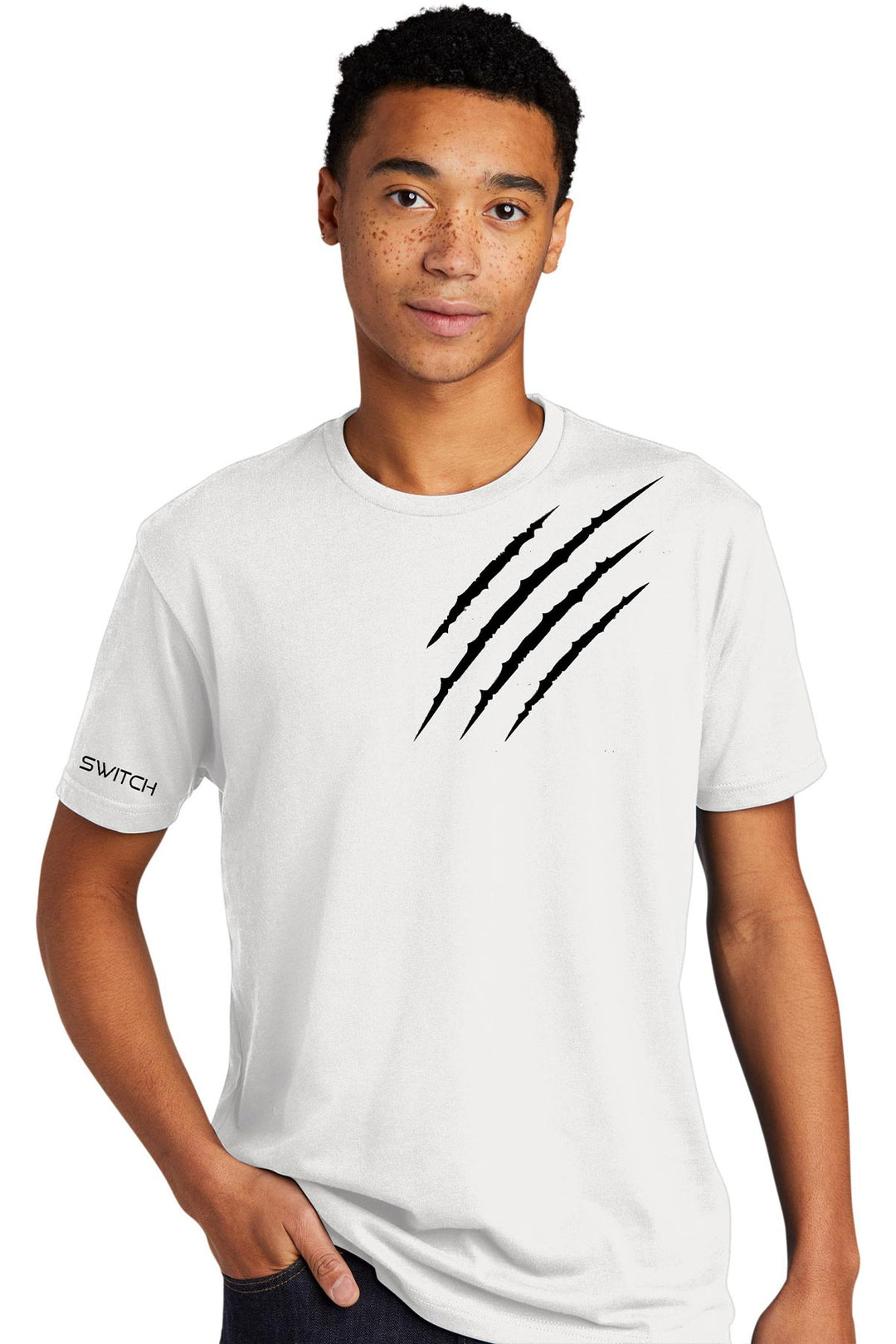 Unisex CVC Sueded Tee - Scratch