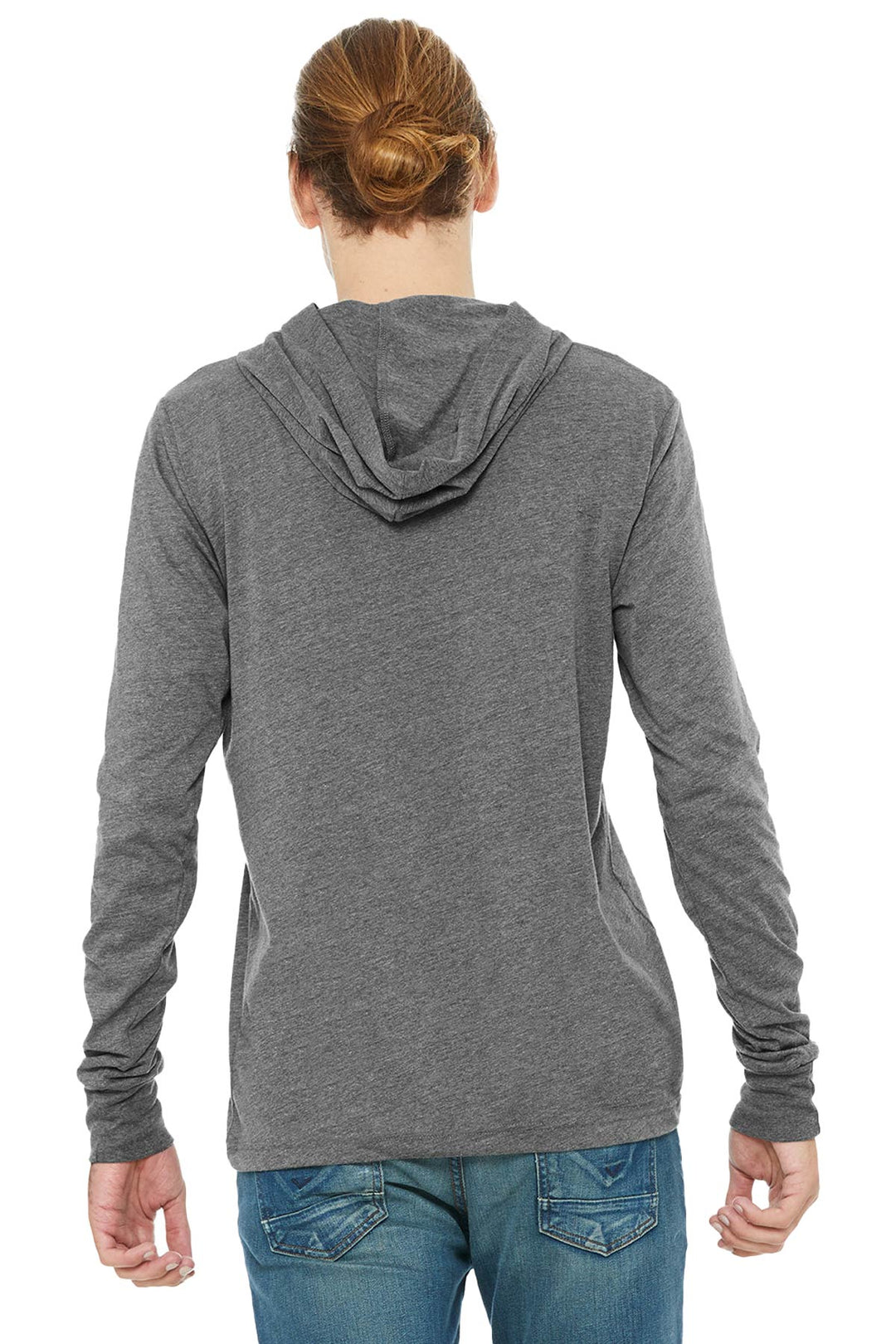 Jersey Hooded Long Sleeve Tee
