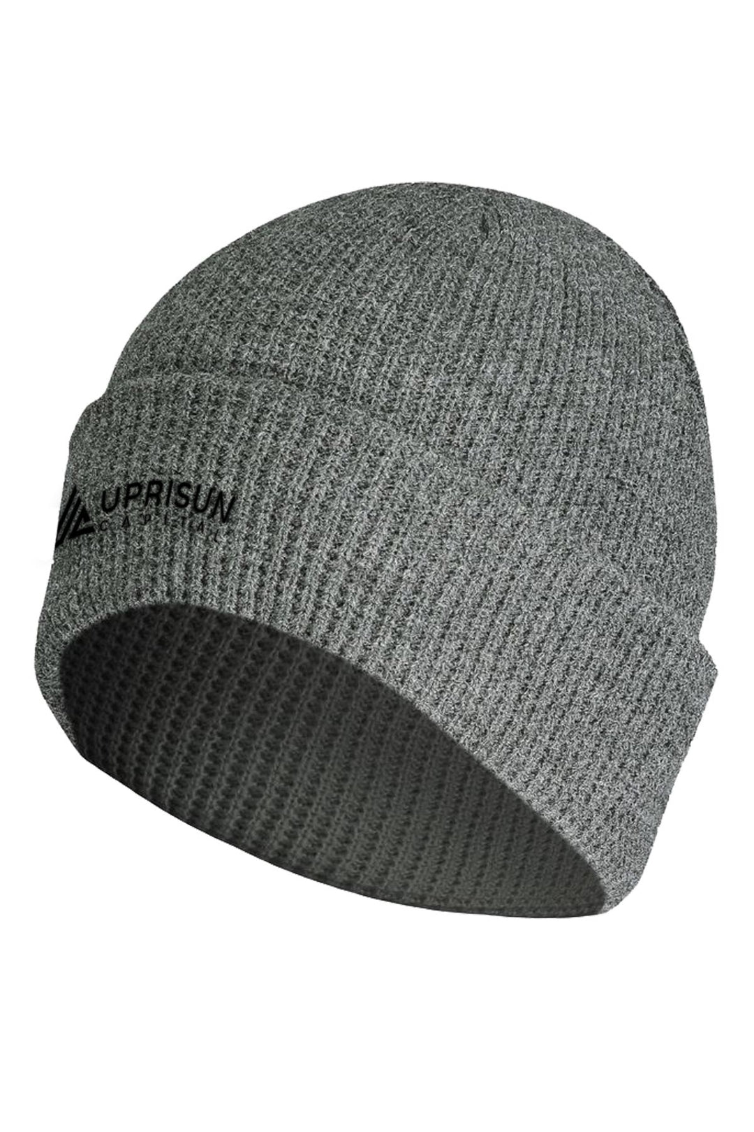 Waffle Knit Cuff Beanie