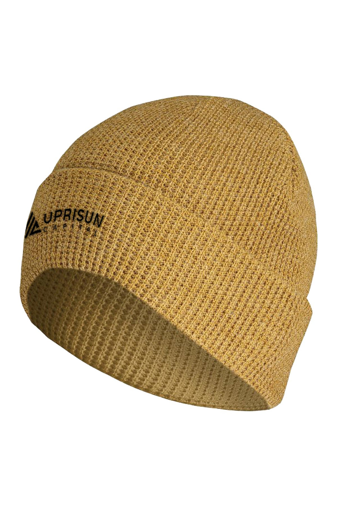 Waffle Knit Cuff Beanie