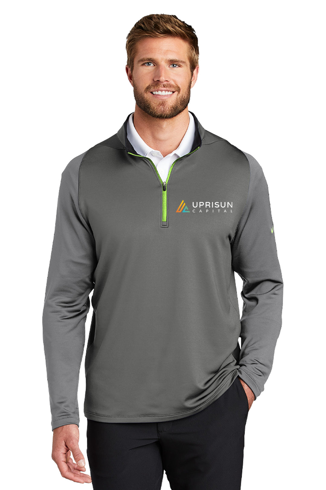 Dri-FIT Stretch 1/2 Zip Cover-Up