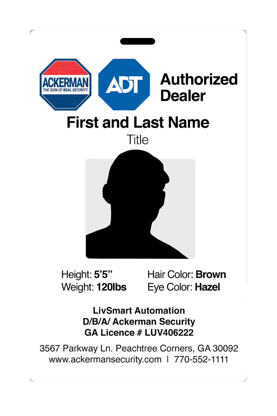 ID Badge and Lanyard