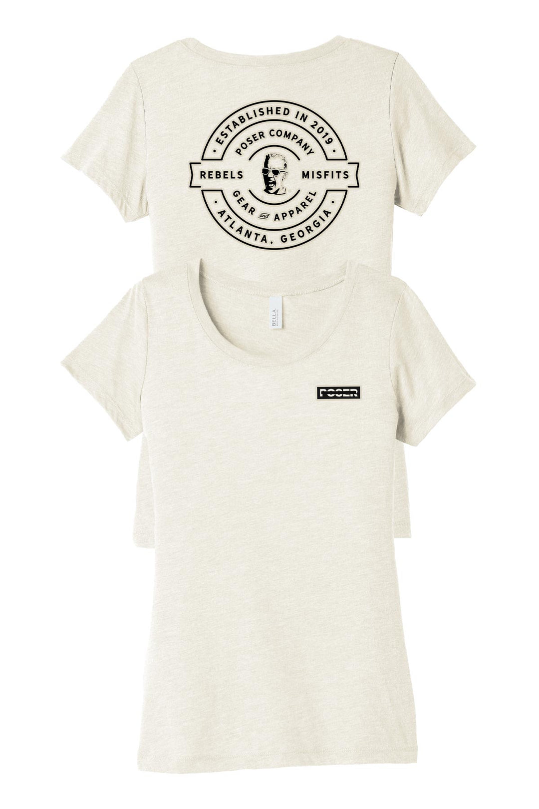 Ladies Triblend Short Sleeve Tee