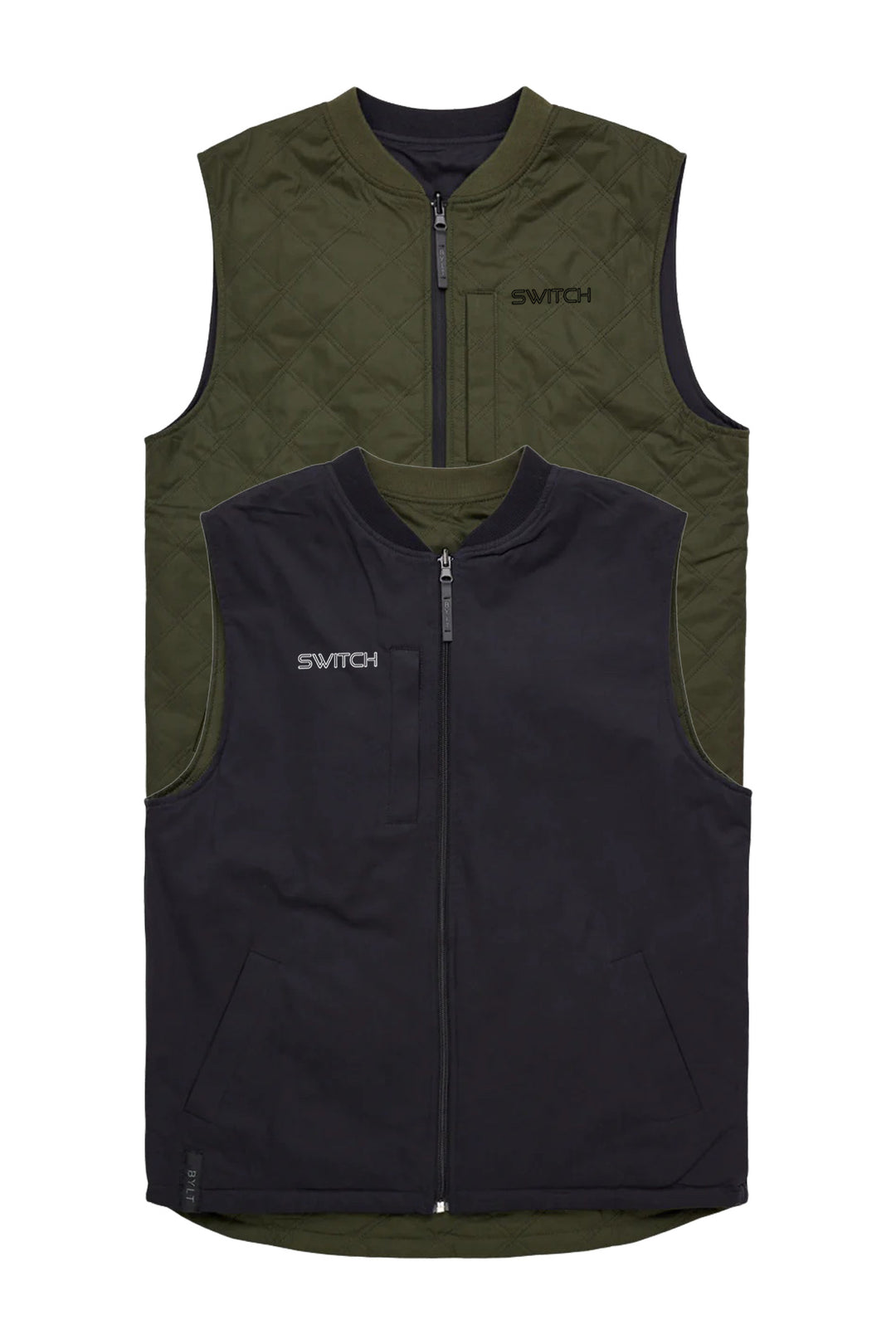 Hi-Lo Reversible Bomber Vest