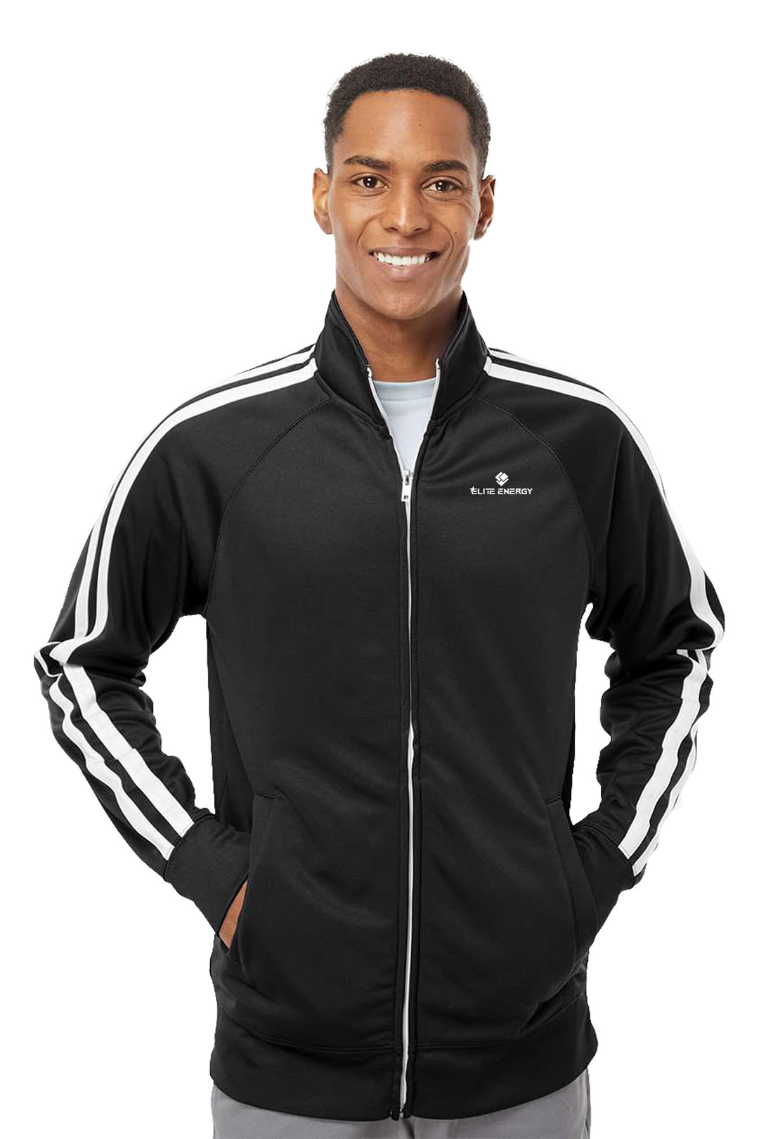 Lightweight Poly-Tech Full-Zip Track Jacket