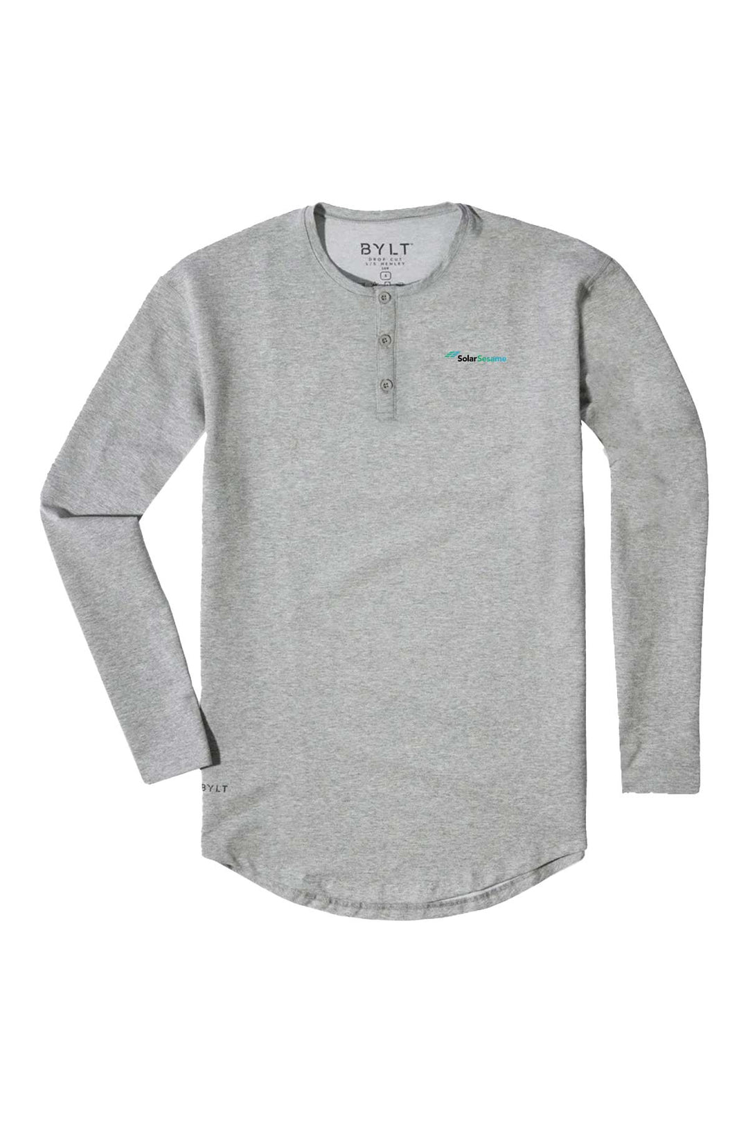 Henley Drop-Cut Long Sleeve: LUX