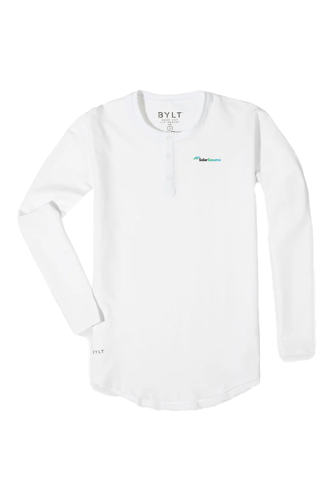 Henley Drop-Cut Long Sleeve: LUX