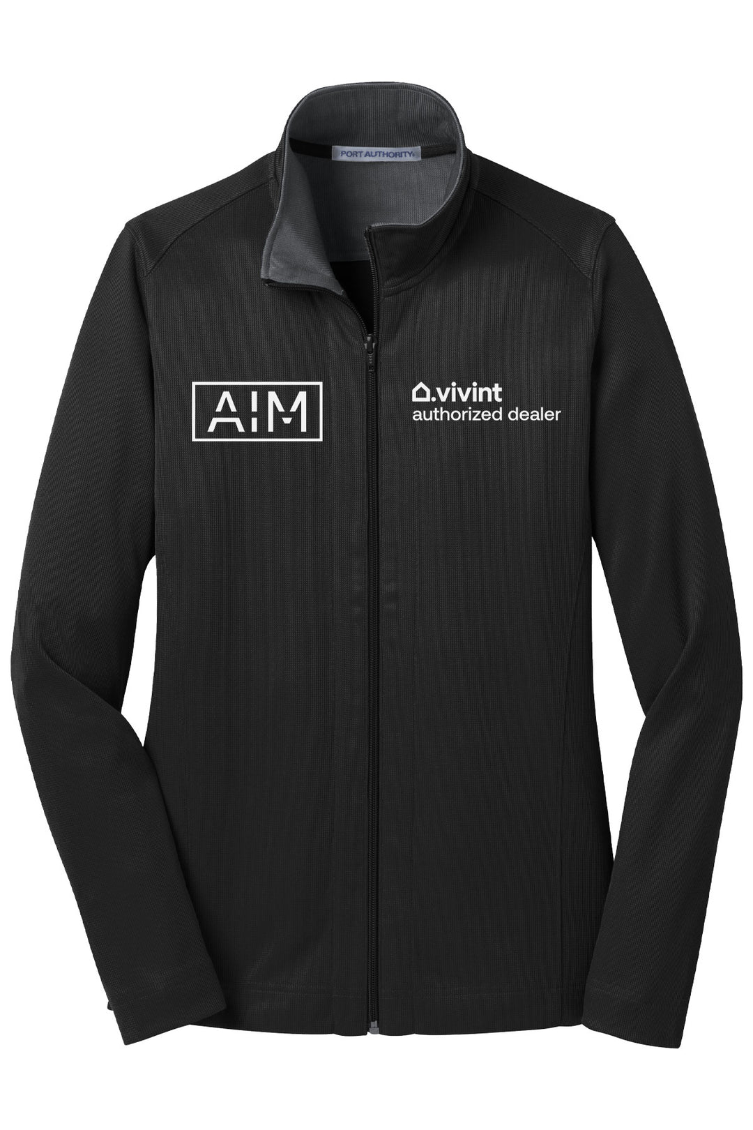 Ladies Vertical Texture Full-Zip Jacket